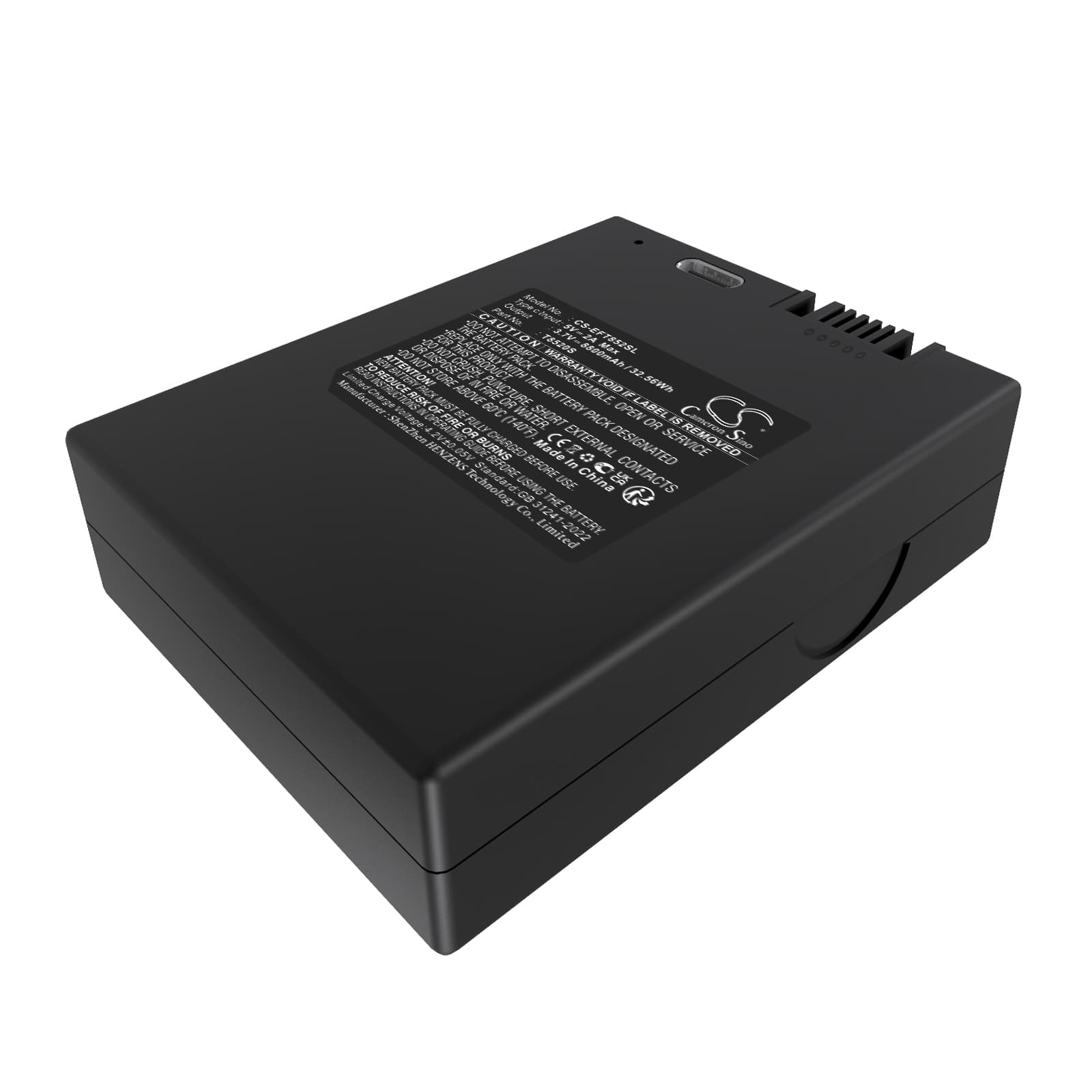 Replacement Battery for Eufy E330 - CS-EFT852SL-1.jpg