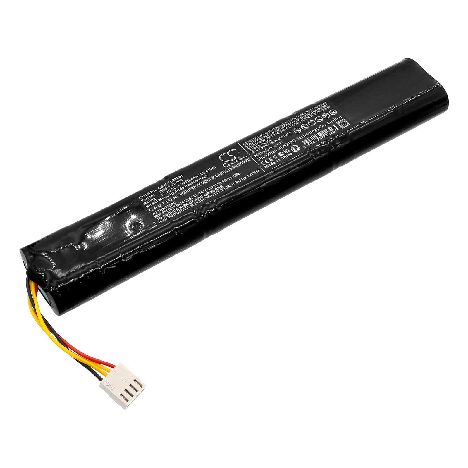 Replacement Battery for Elektronika ELQ 2+ - CS-EKL200SL-1.jpg