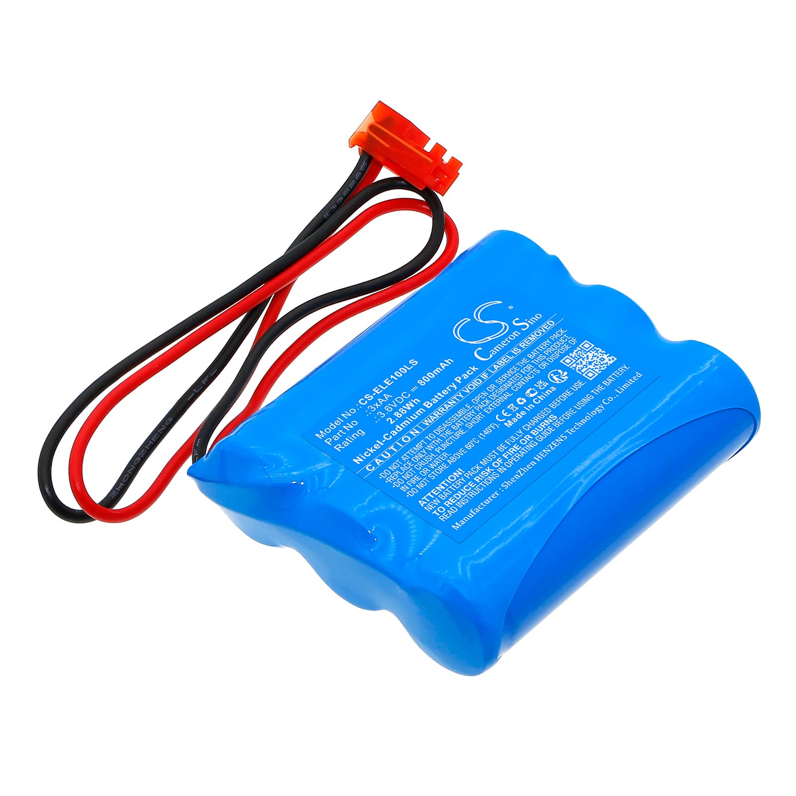 Replacement Battery for Elxteu Best Lighting Emergency Exit Sign - CS-ELE100LS-1.jpg