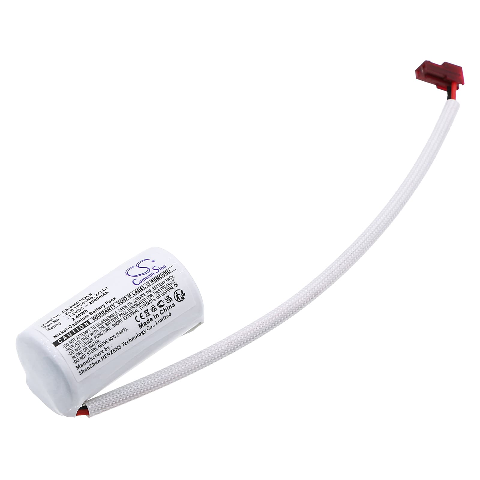 Replacement Battery for Lithonia LQC 1 R EL N - CS-EMC122LS-1.jpg