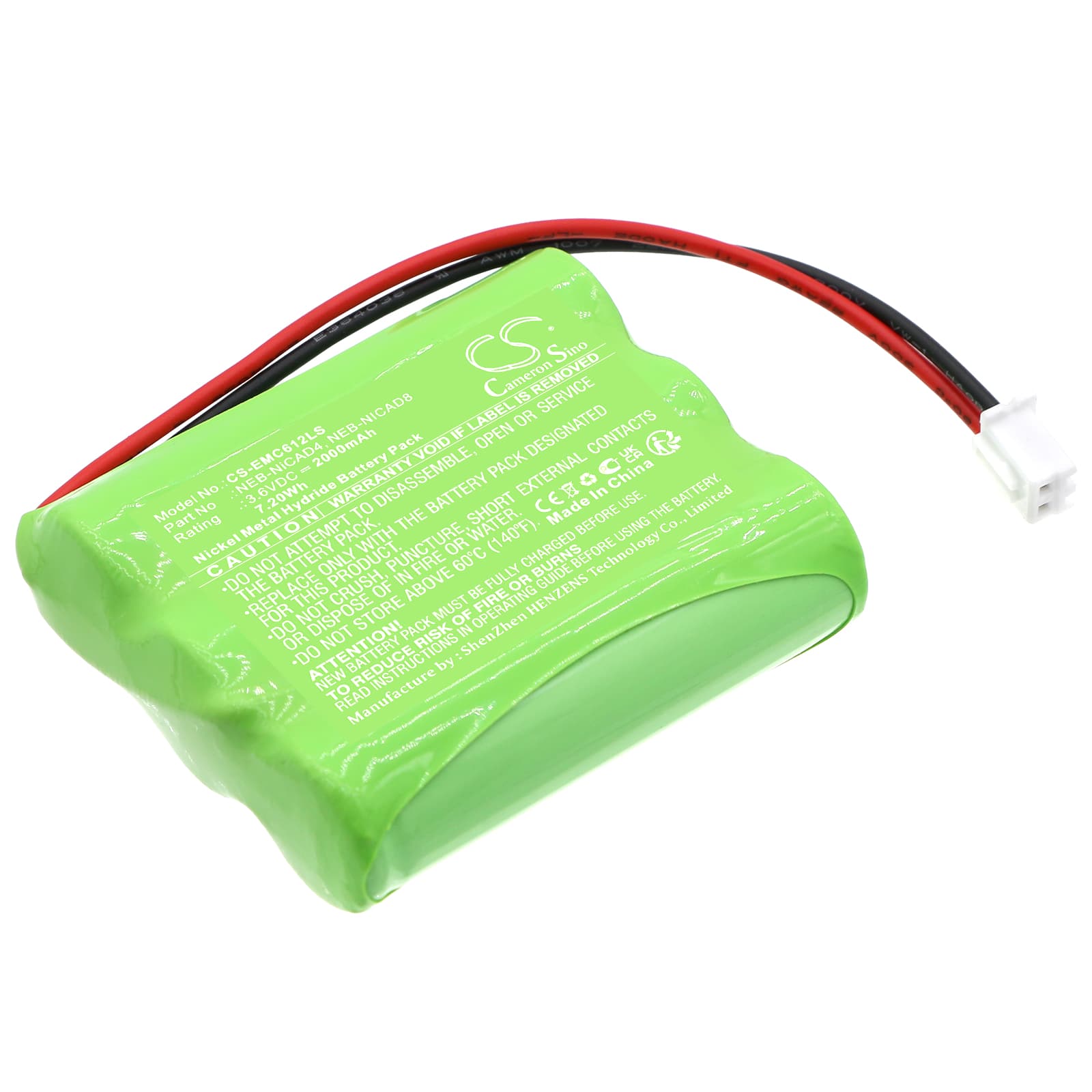 Replacement Battery for Nora Lighting NE-602LED - CS-EMC612LS-1.jpg