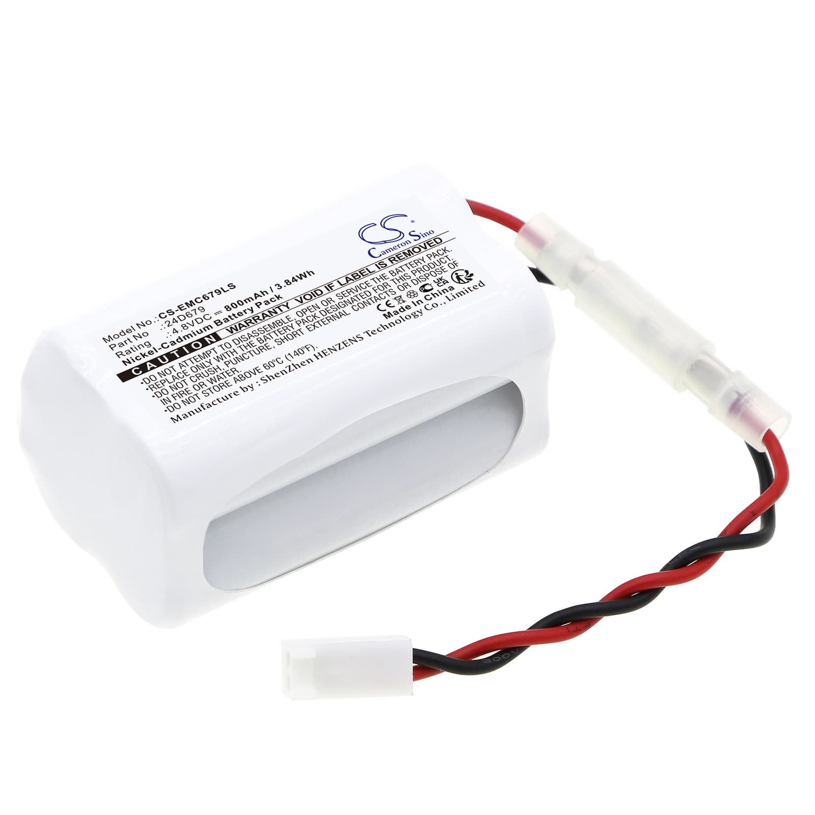 Replacement Battery for Dual-Lite LXW-13-X2 - CS-EMC679LS-1.jpg