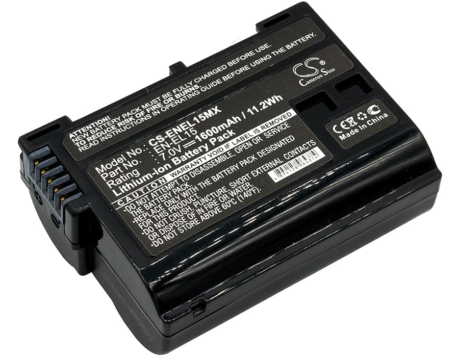 Replacement Battery for NiKon Coolpix D7000 - CS-ENEL15MX-1.jpg