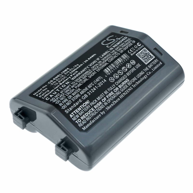Replacement Battery for NiKon D4 DSLR - CS-ENEL18MX-1.jpg