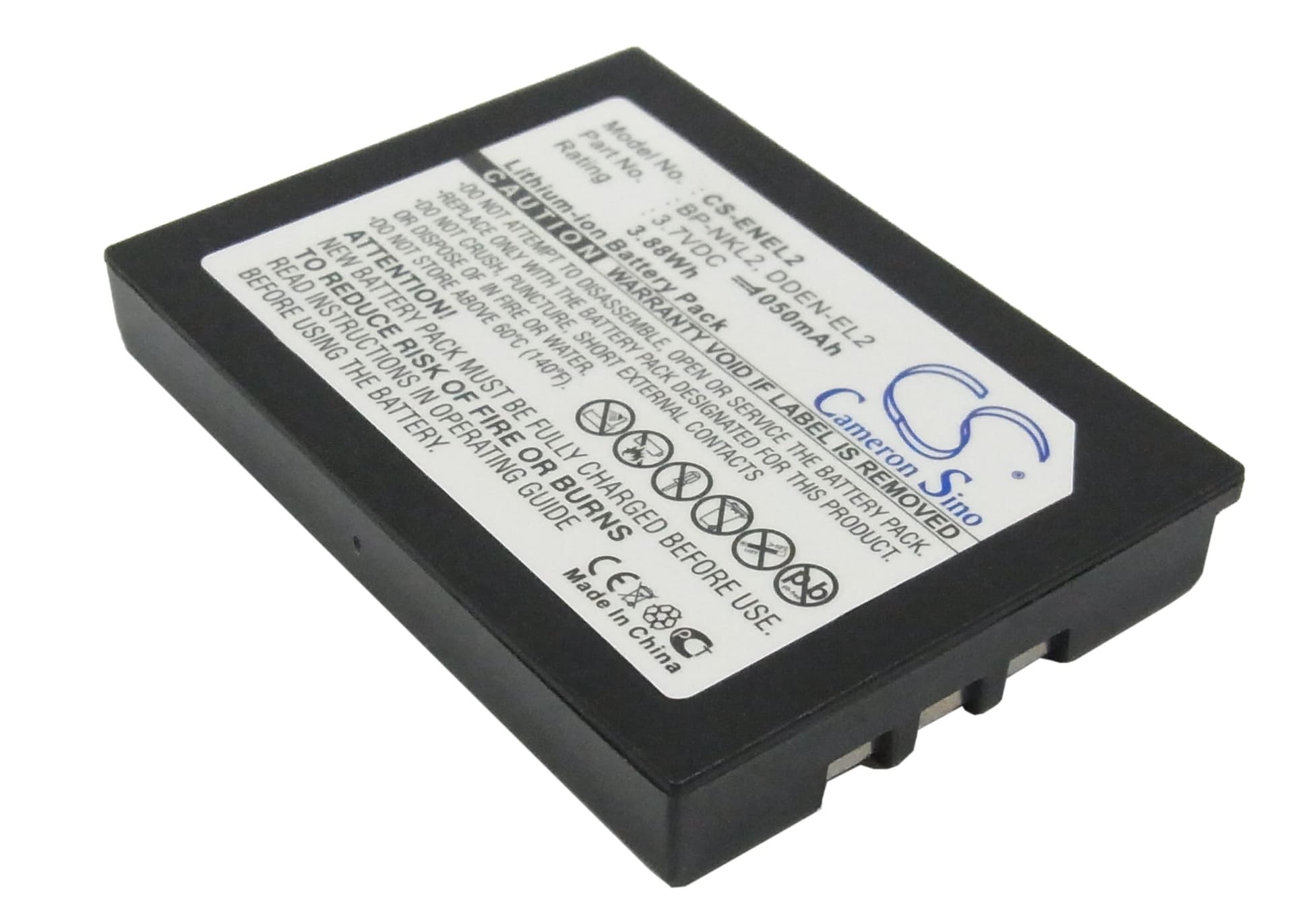 Replacement Battery for NiKon Coolpix 2500 - CS-ENEL2-1.jpg