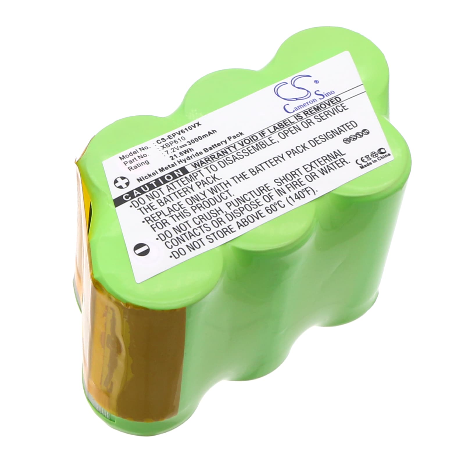 Replacement Battery for Shark UV610 - CS-EPV610VX-1.jpg