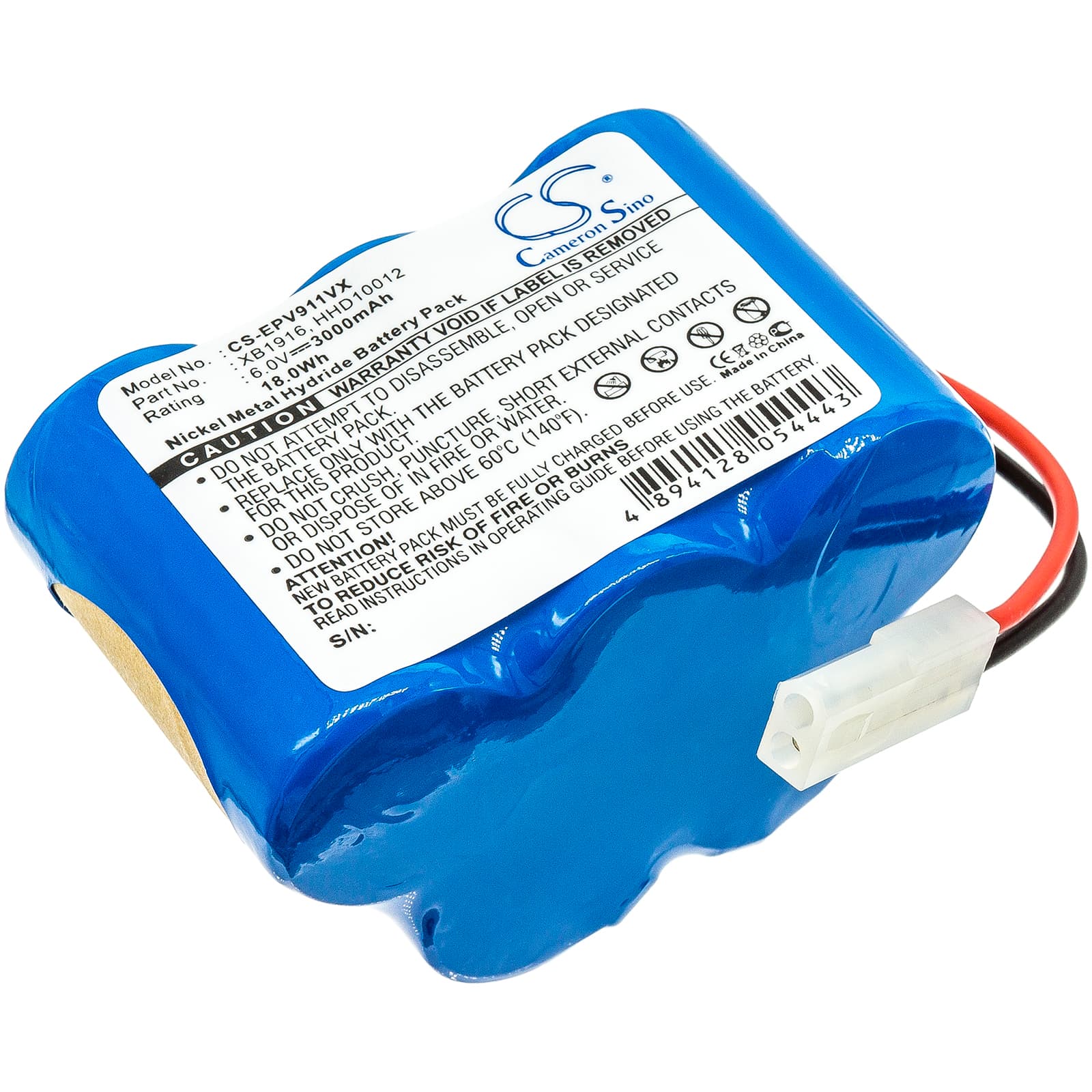 Replacement Battery for Euro Pro Shark V1911 - CS-EPV911VX-1.jpg