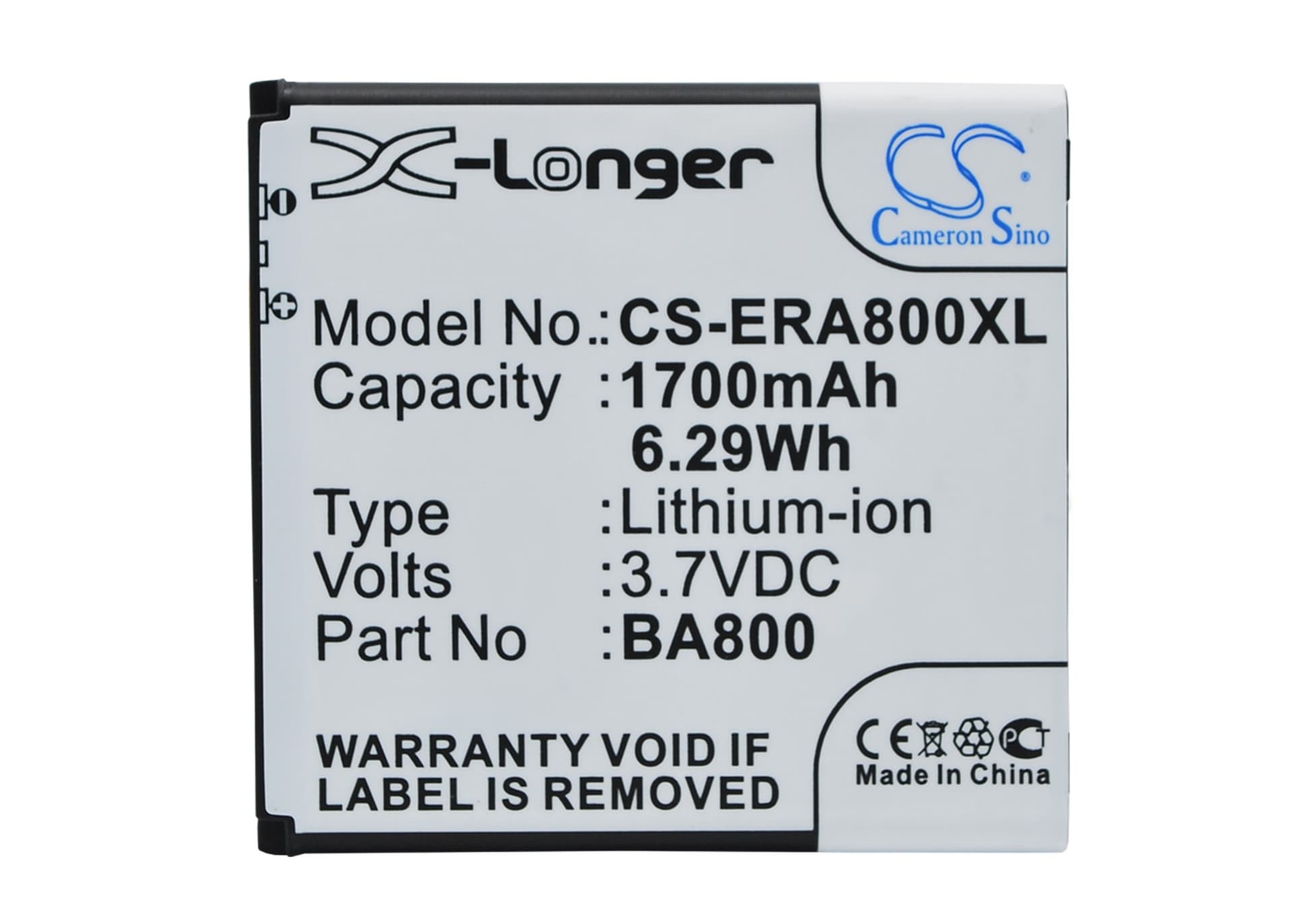 Replacement Battery for Sony Ericsson Xperia S - CS-ERA800XL-1.jpg