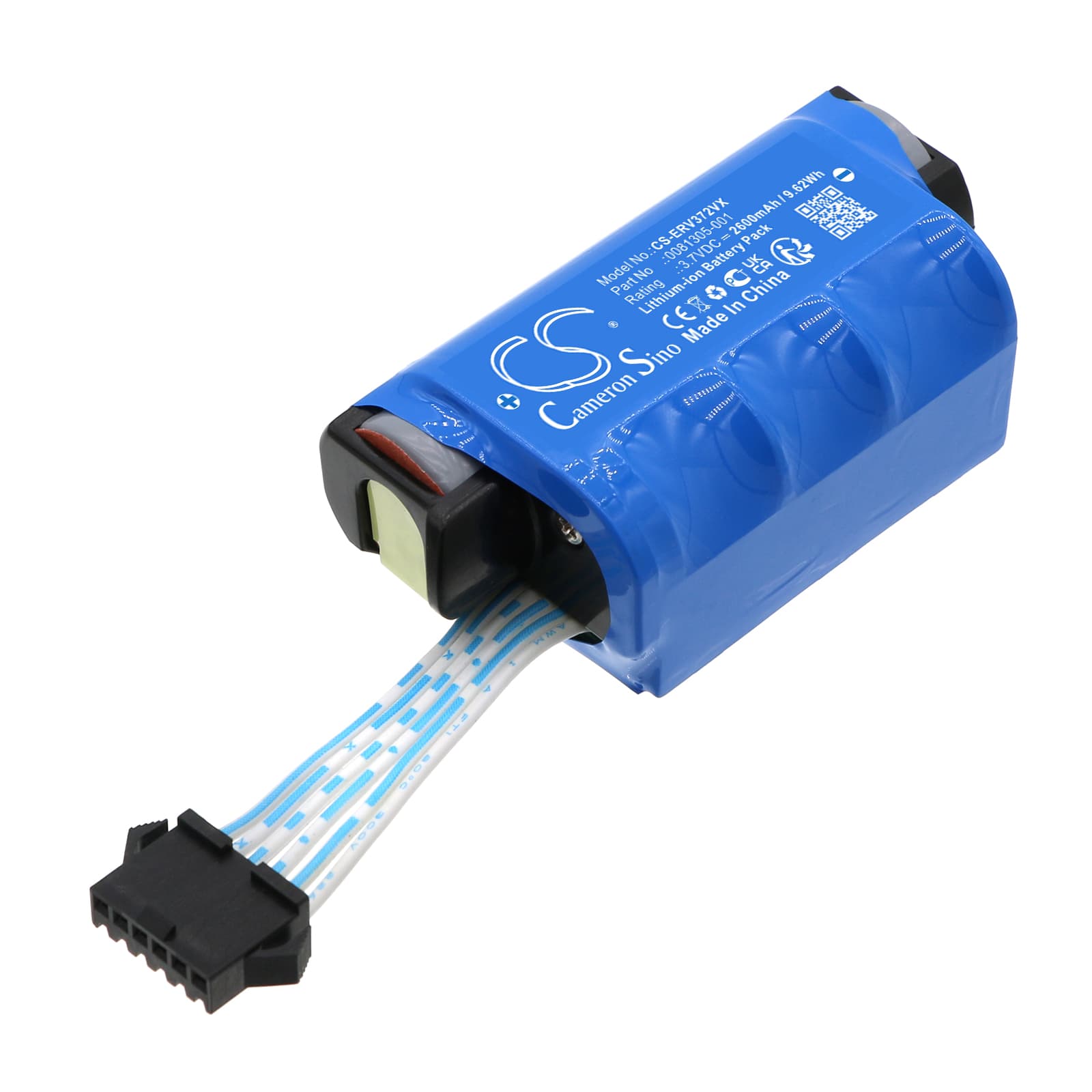 Replacement Battery for Shark Cordless Rechargeable Hard Floor Sweeper V3700C - CS-ERV372VX-1.jpg