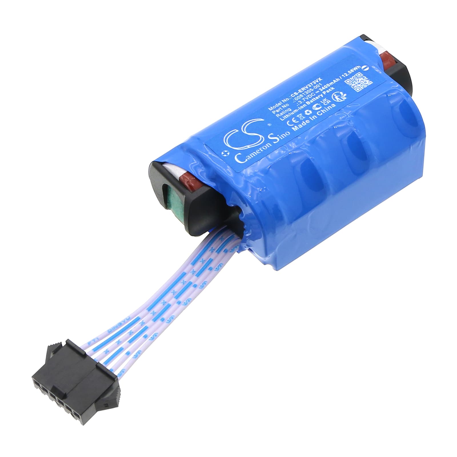 Replacement Battery for Shark Cordless Rechargeable Hard Floor Sweeper V3700C - CS-ERV373VX-1.jpg