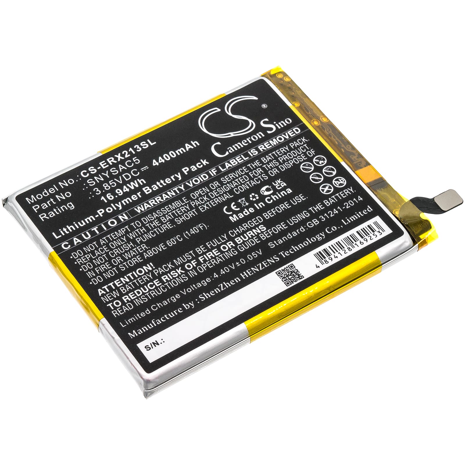 Replacement Battery for Sony Xperia 10 III 5G - CS-ERX213SL-1.jpg