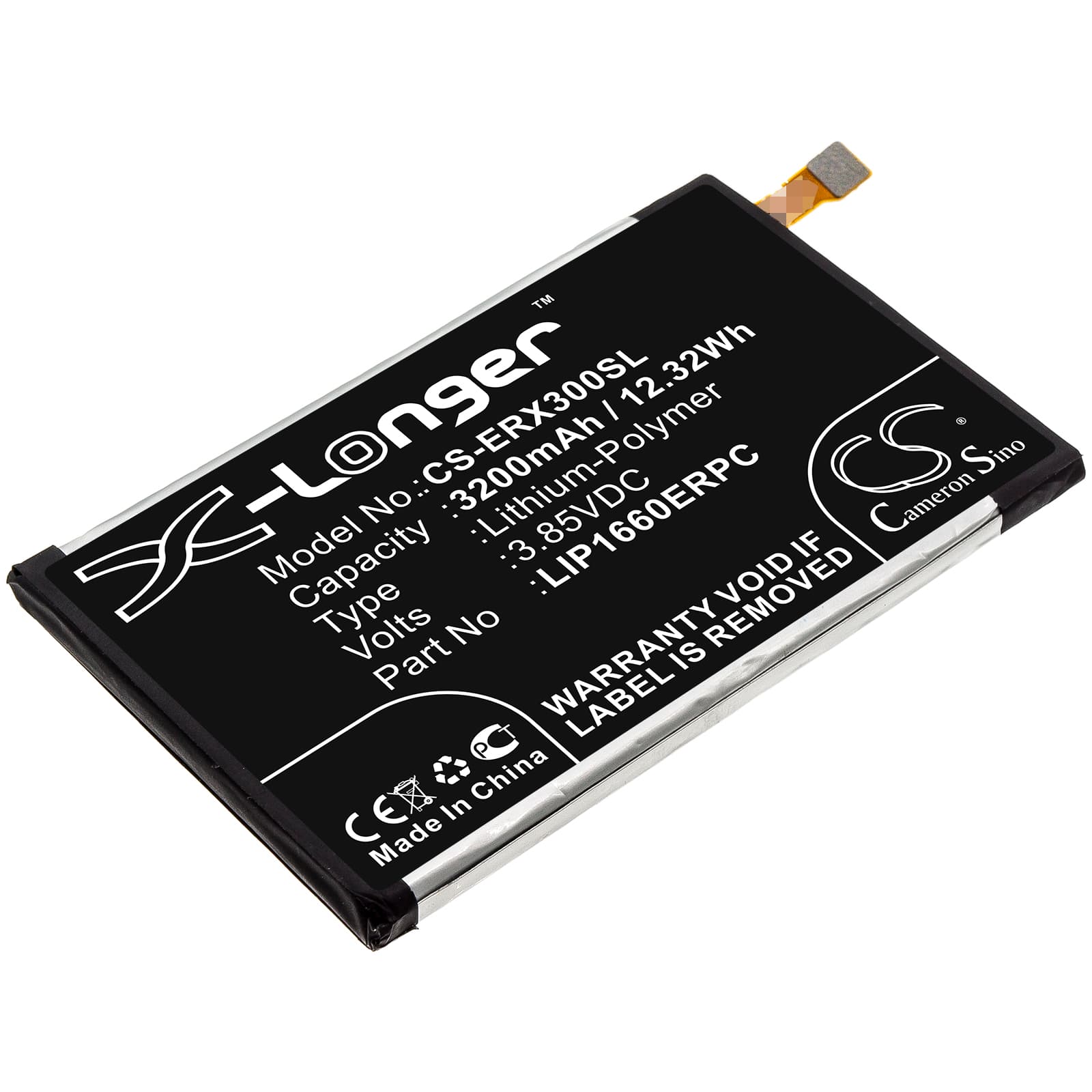Replacement Battery for Sony Xperia XZ3 - CS-ERX300SL-1.jpg