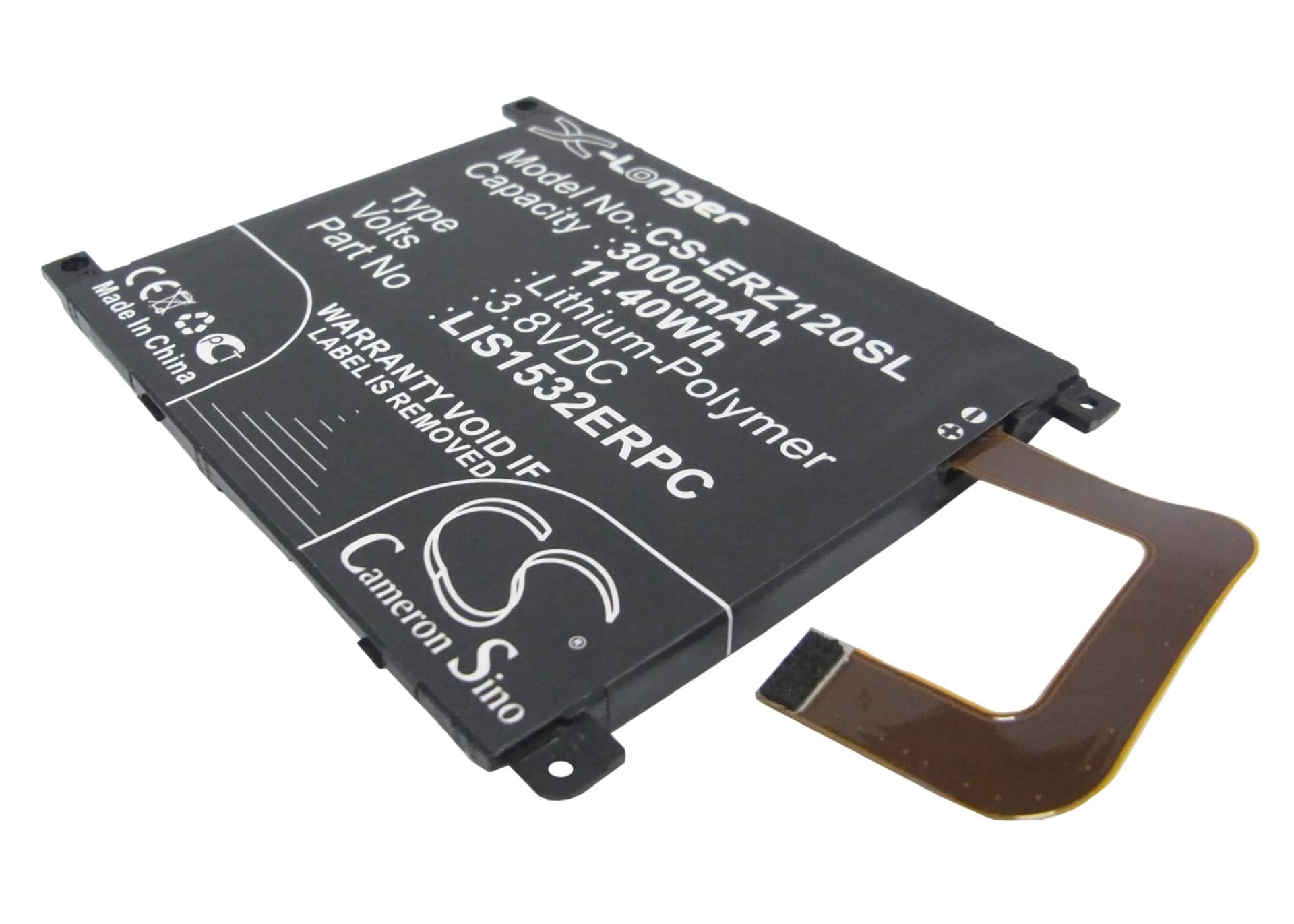 Replacement Battery for Sony Ericsson Xperia Z1 4G - CS-ERZ120SL-1.jpg