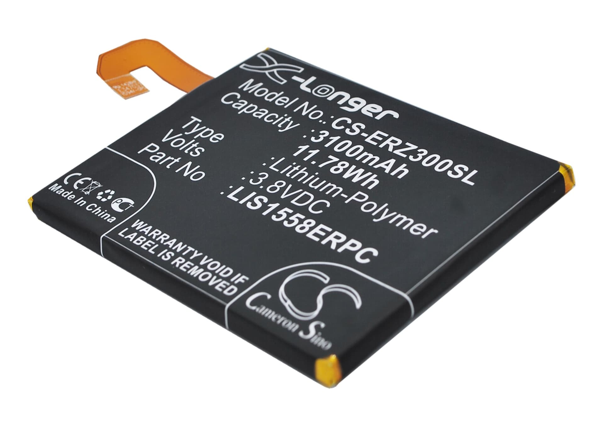Replacement Battery for Sony Ericsson Xperia Z3 - CS-ERZ300SL-1.jpg