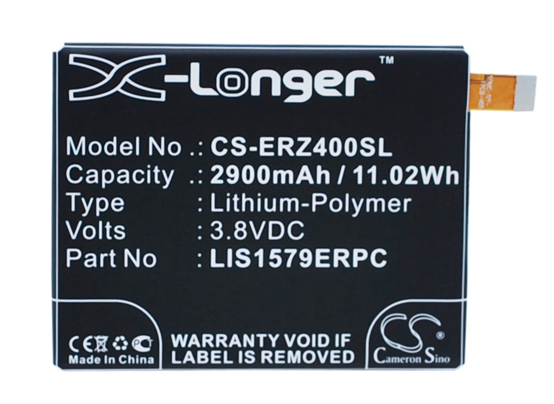 Replacement Battery for Sony Ericsson Xperia Z4 - CS-ERZ400SL-1.jpg