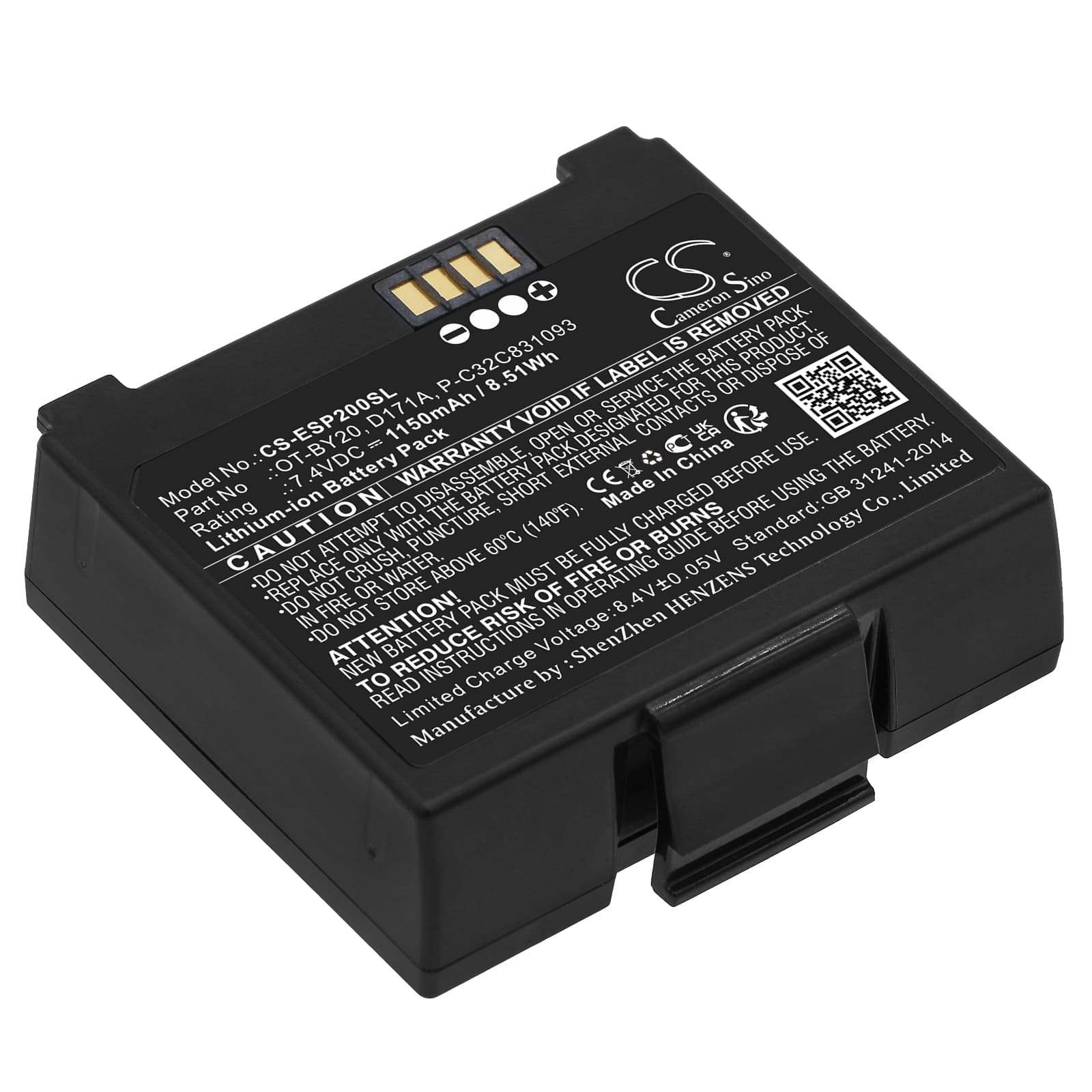 Replacement Battery for Epson TMP20