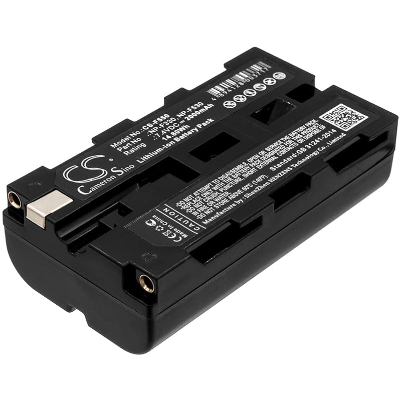 Replacement Battery for ProAm USA Iris 7" On-Camera Monitor