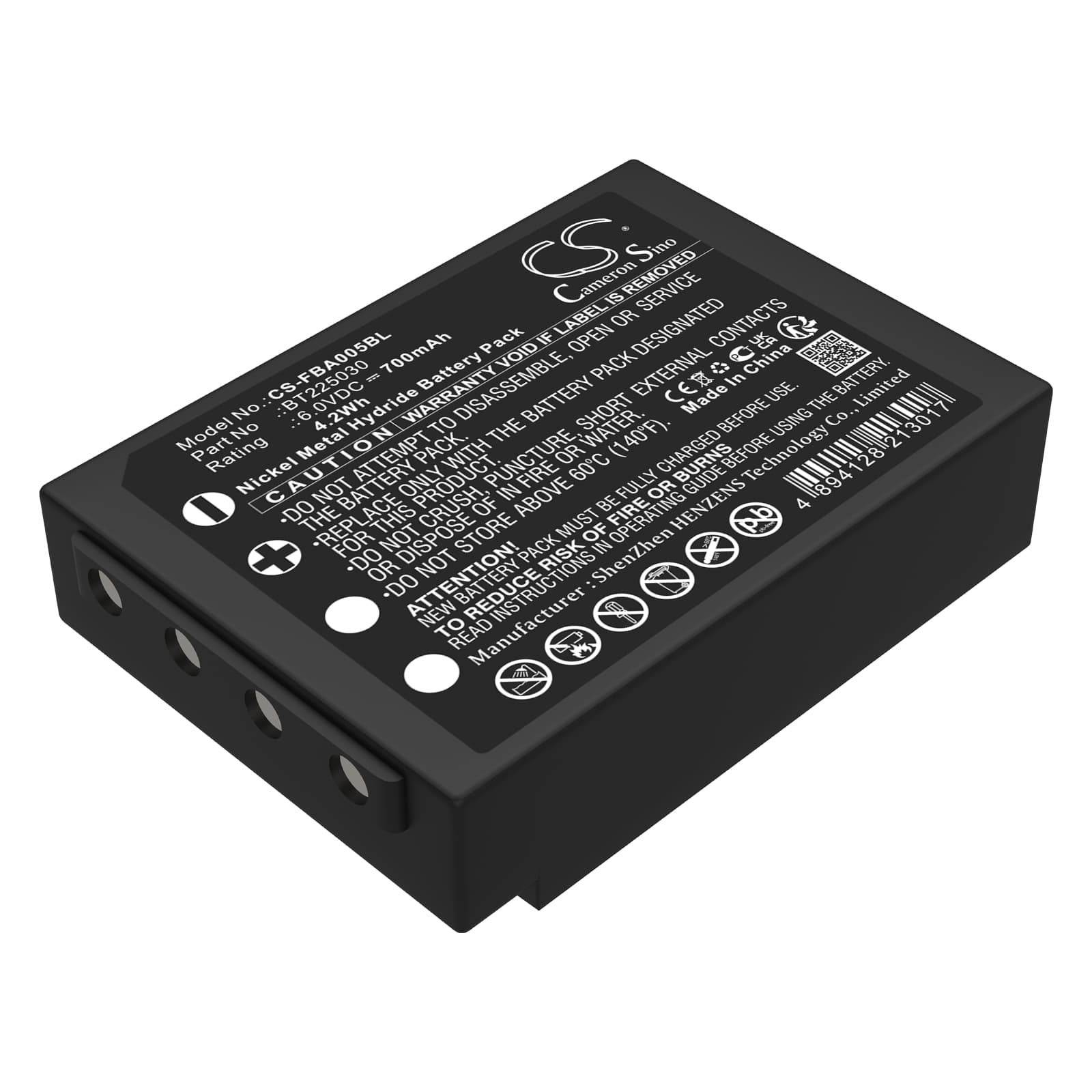 Replacement Battery for HBC Funkfernsteuerung Tele Teach TTB 05 - CS-FBA005BL-1.jpg