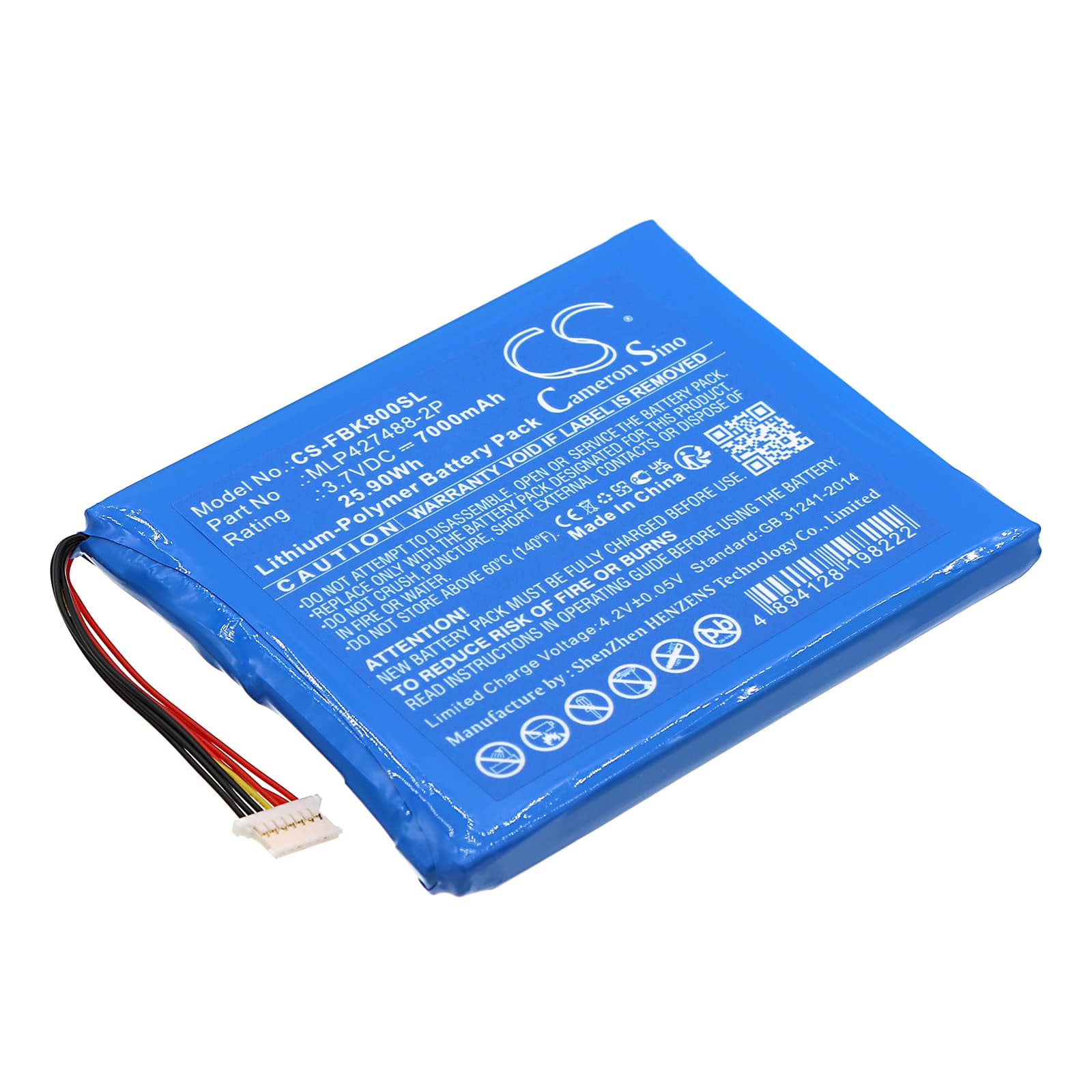 Replacement Battery for Fieldbook K80 - CS-FBK800SL-1.jpg