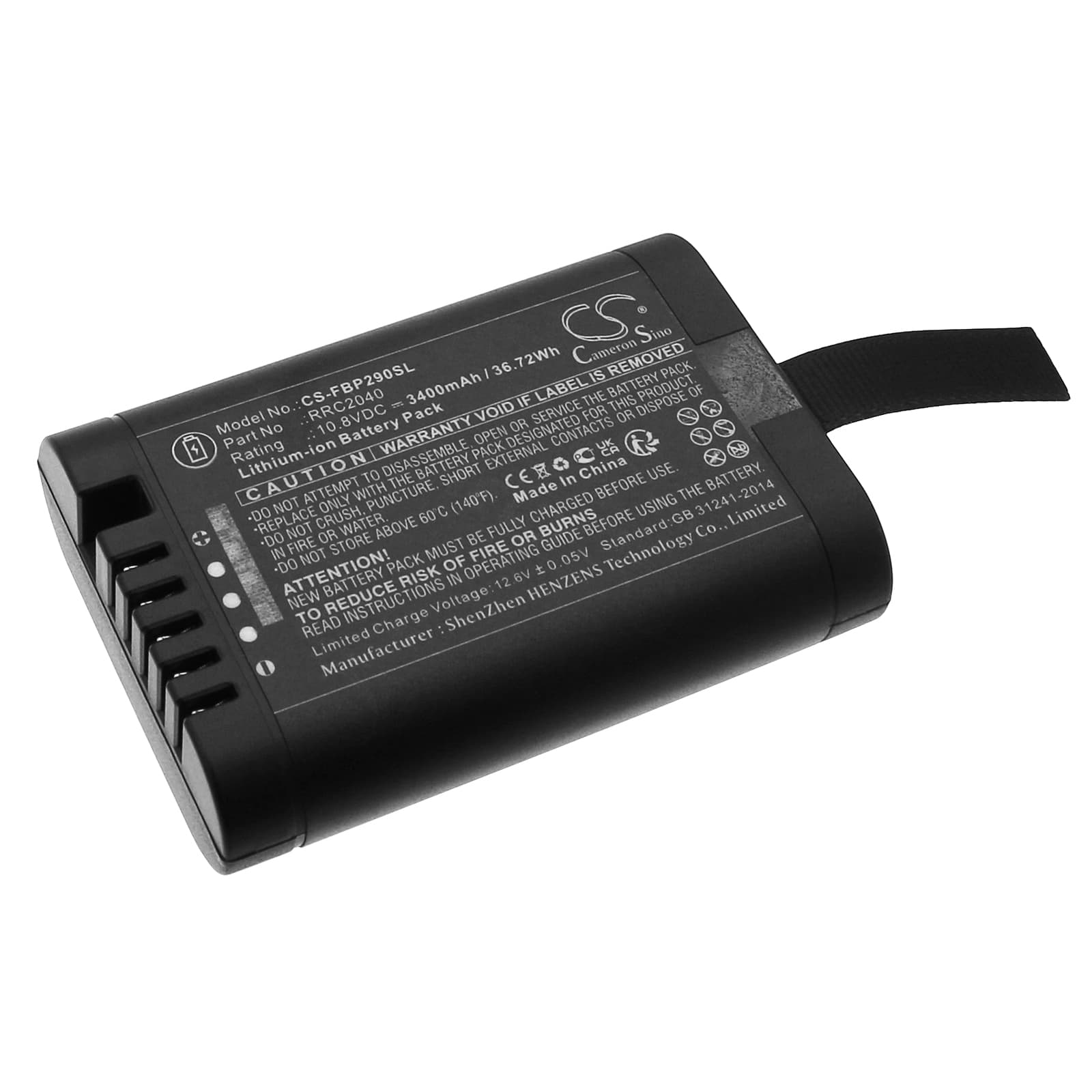 Replacement Battery for EXFO AXS-200 OTDR - CS-FBP290SL-1.jpg