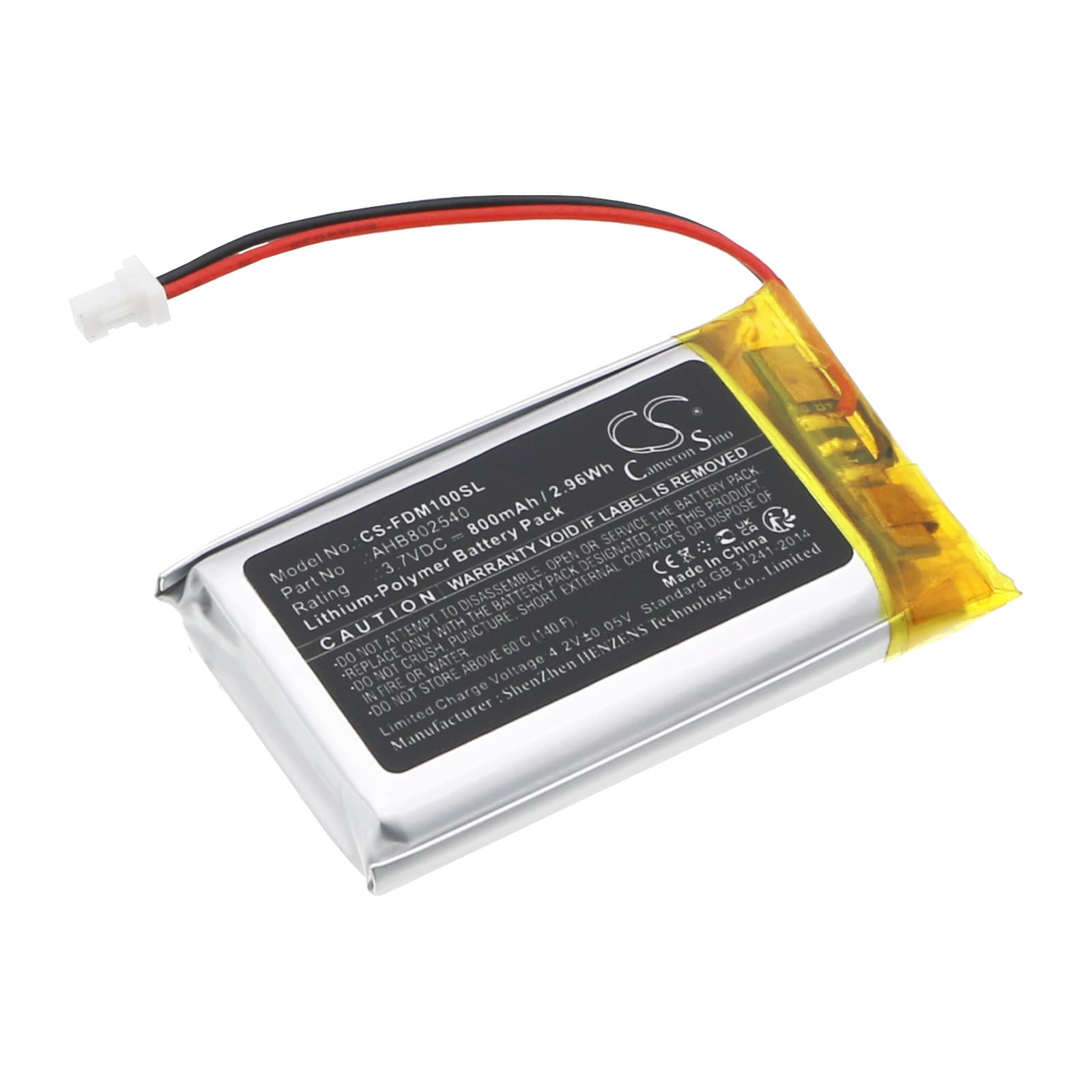 Replacement Battery for Fodsports M1S Pro - CS-FDM100SL-1.jpg