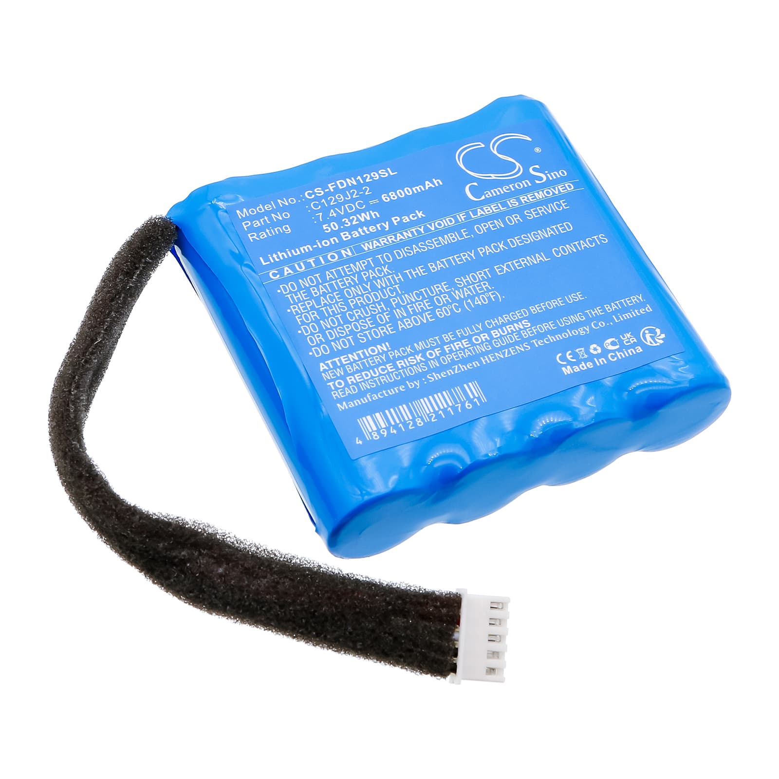 Replacement Battery for Fender Indio - CS-FDN129SL-1.jpg