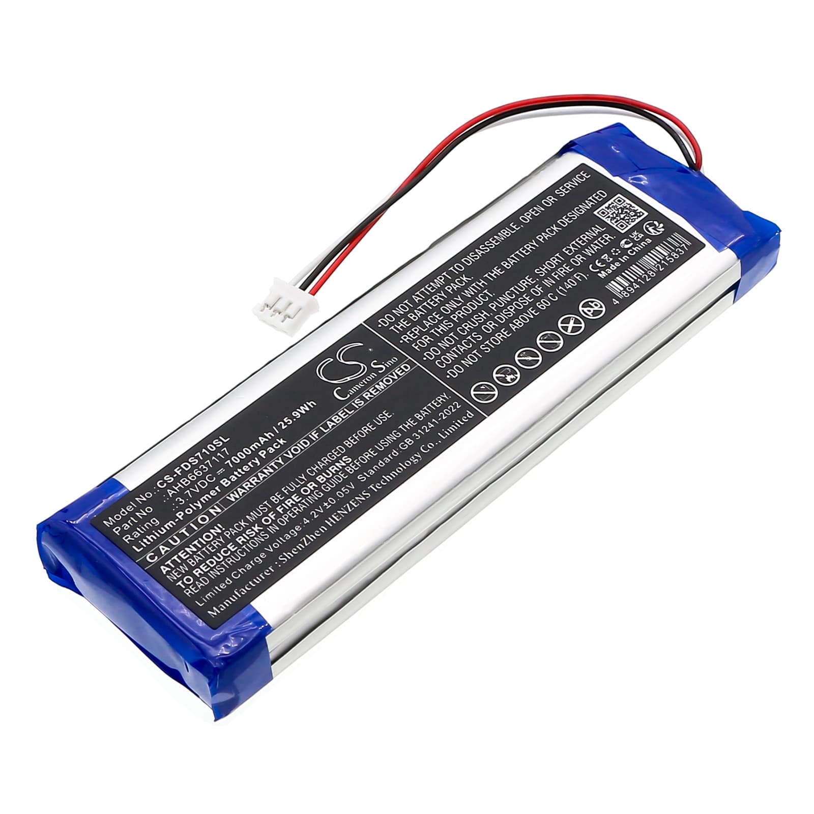 Replacement Battery for Fluke DS701 Diagnostic Videoscope - CS-FDS710SL-1.jpg