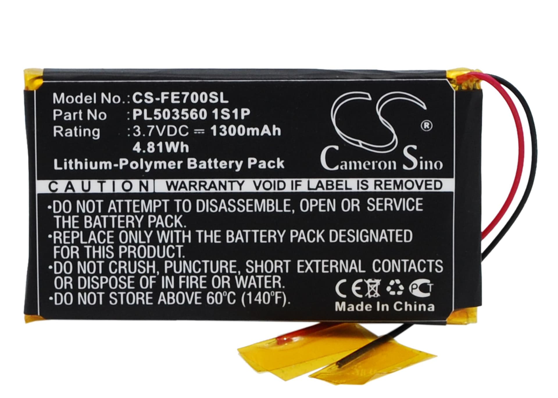 Replacement Battery for Fiio EO7K