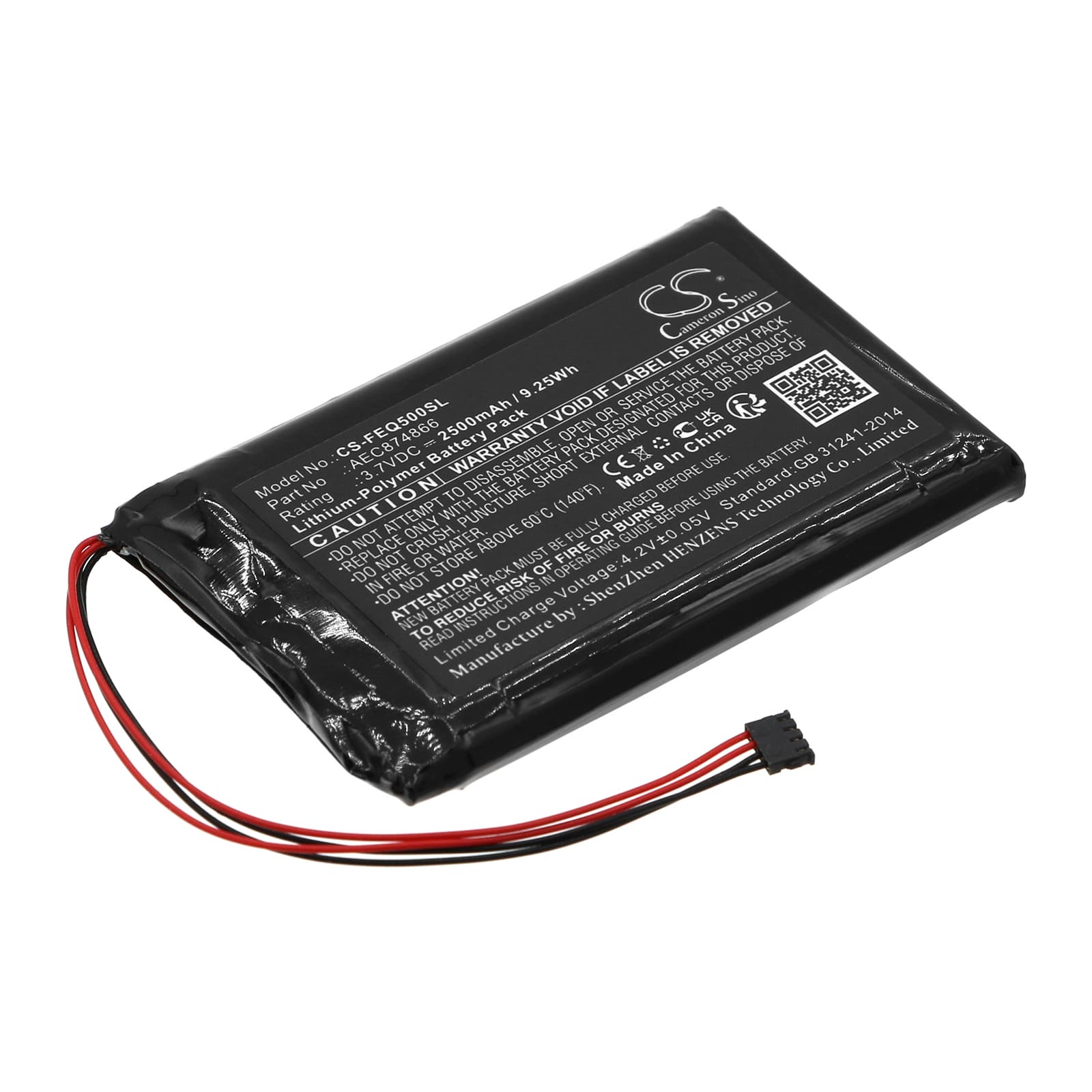 Replacement Battery for Fiio Q5 - CS-FEQ500SL-1.jpg