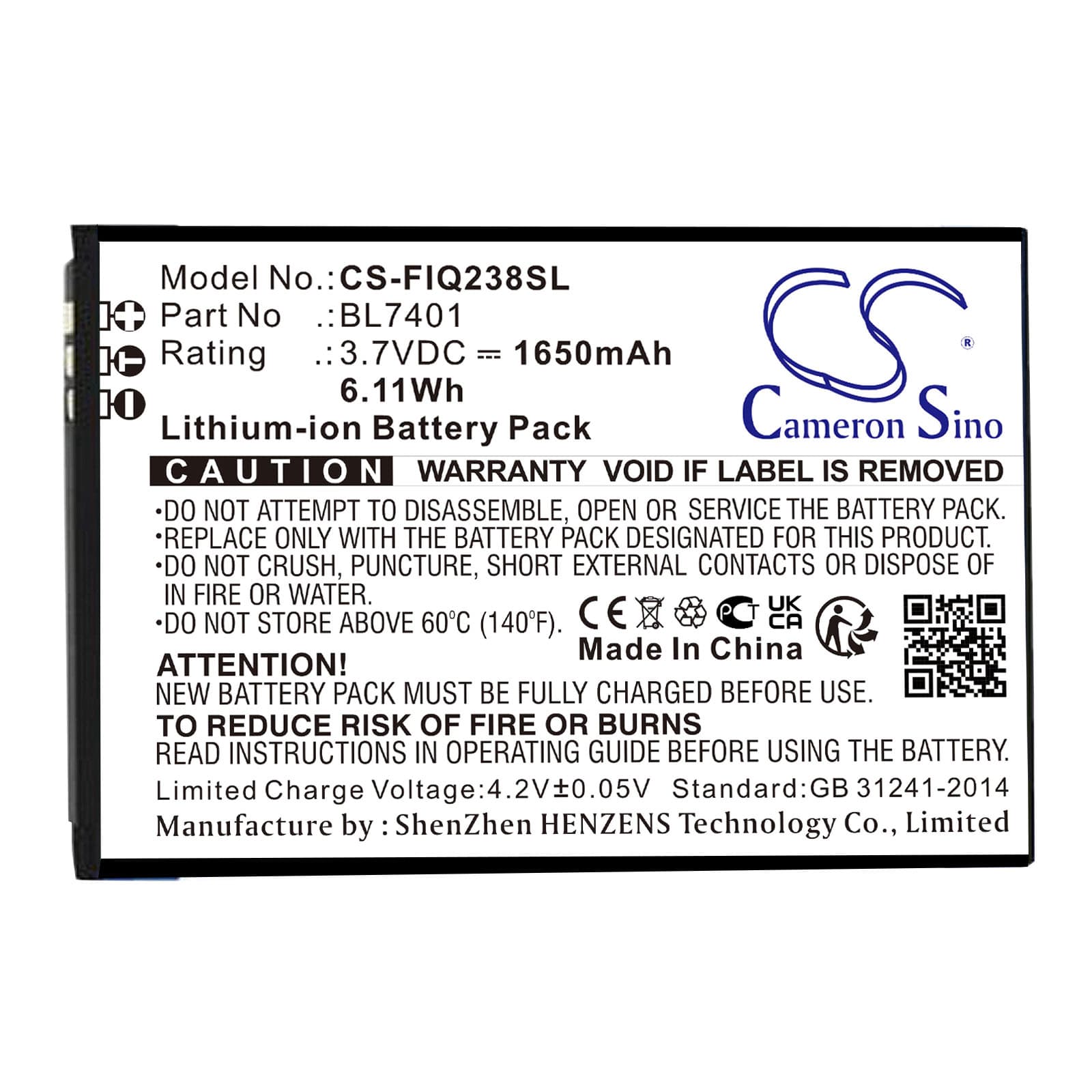Replacement Battery for Fly IQ238 - CS-FIQ238SL-1.jpg