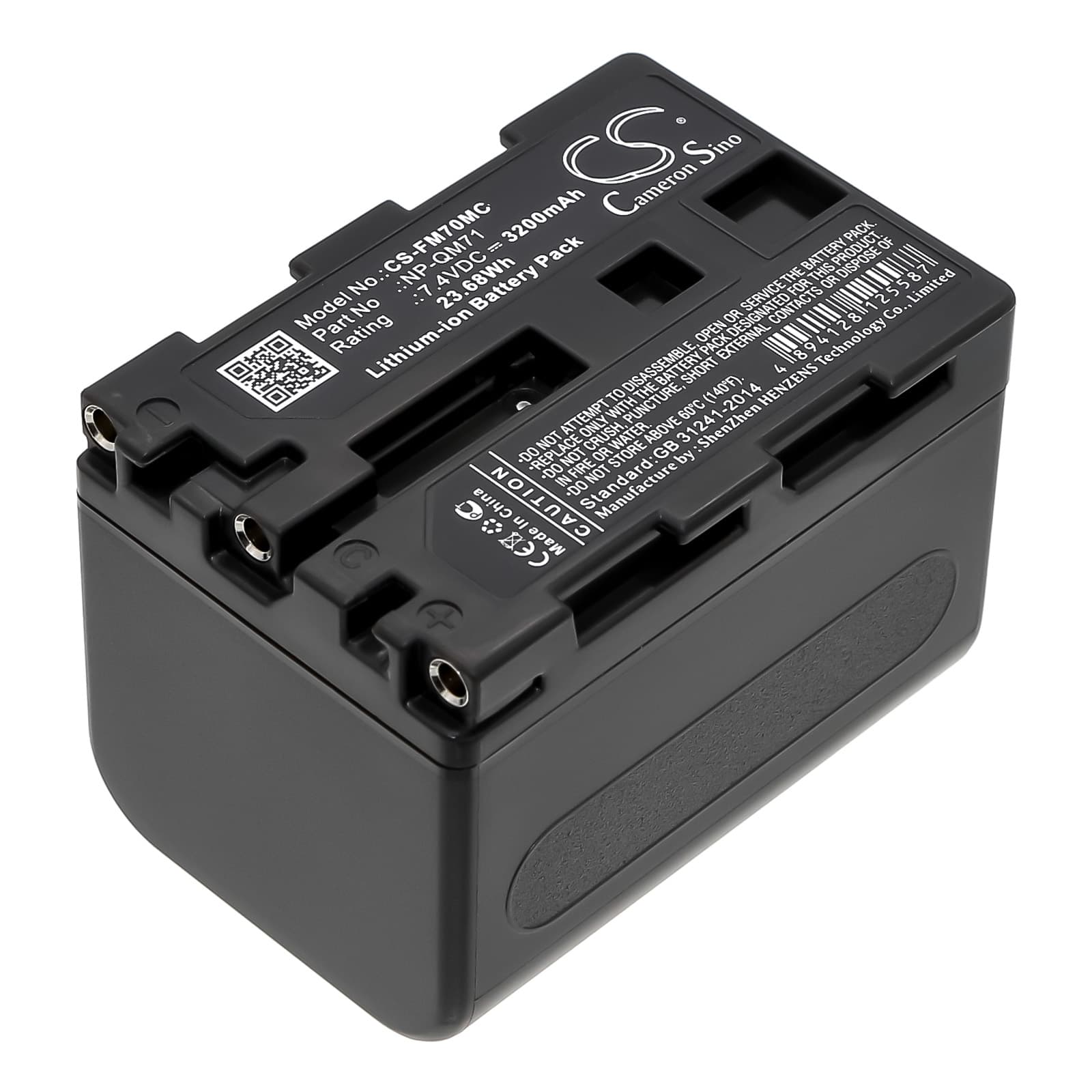 Replacement Battery for Sony CCD-TRV108
