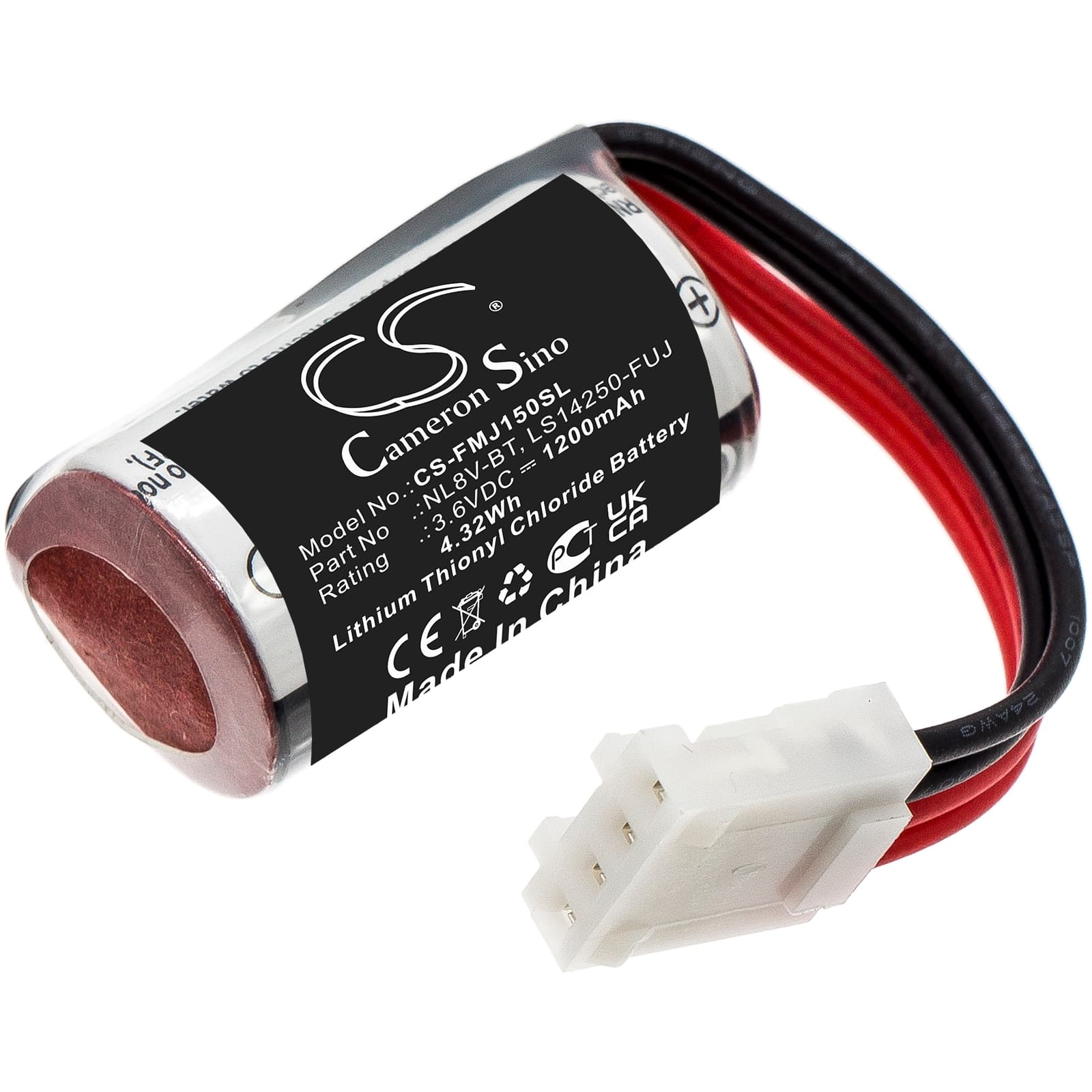 Replacement Battery for Fuji Electric Micrex-F55 - CS-FMJ150SL-1.jpg