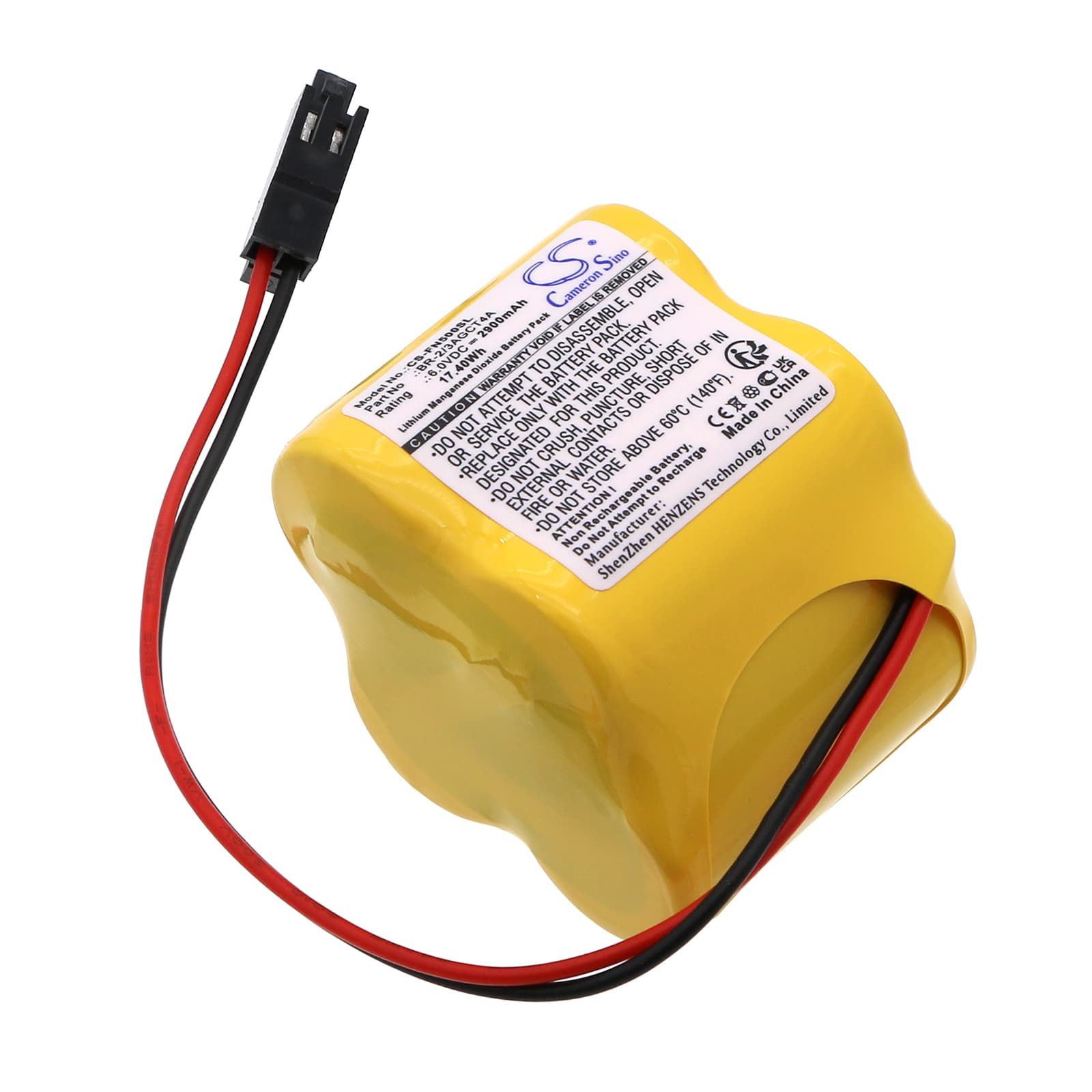Replacement Battery for Panasonic BR-2/3AGCT4A - CS-FN500SL-1.jpg