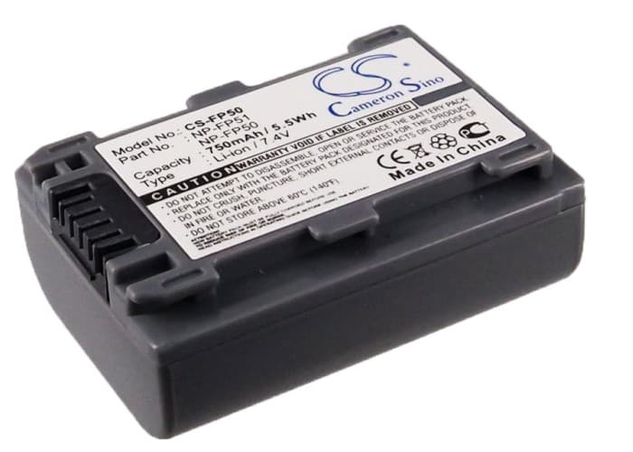 Replacement Battery for Sony DCR-SR40