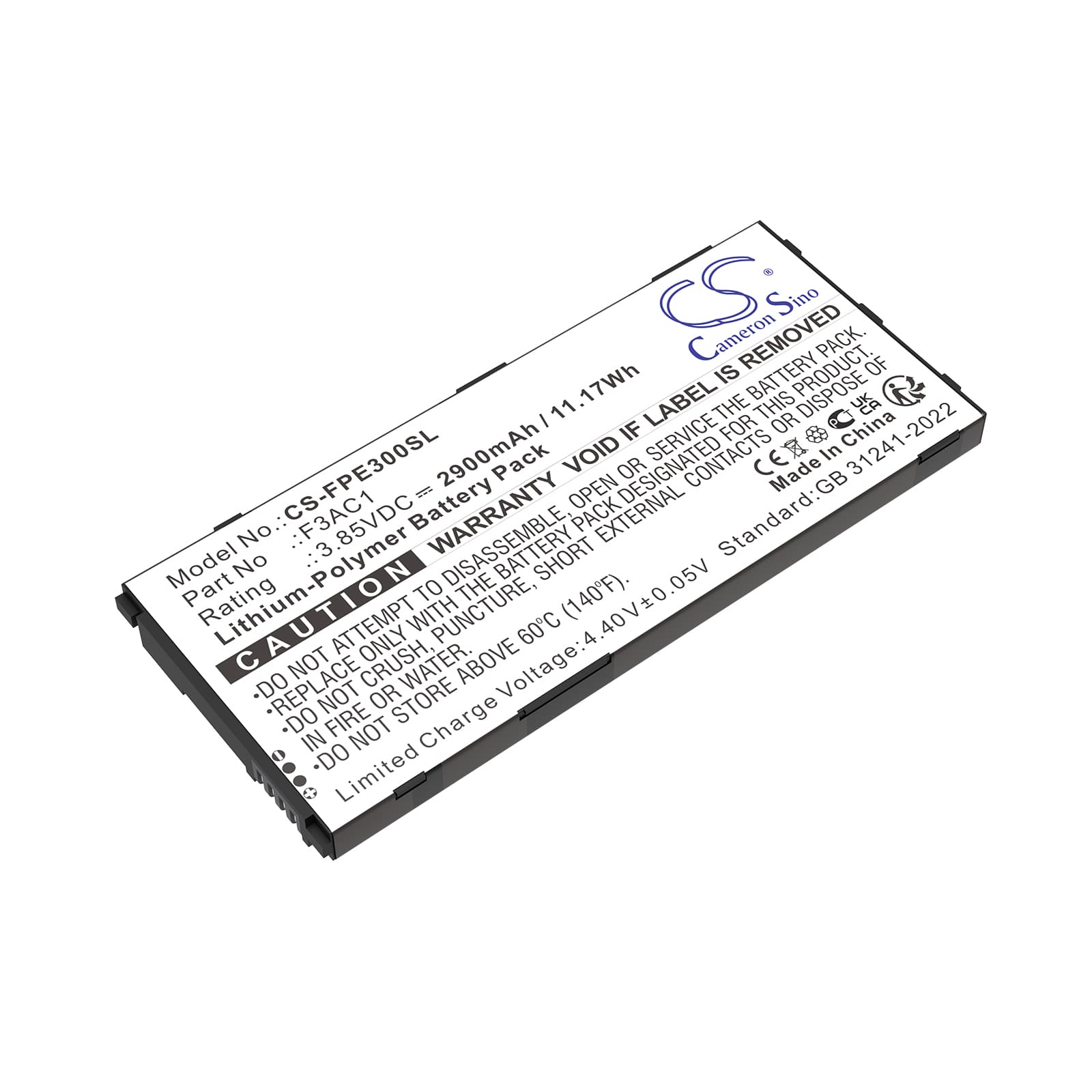 Replacement Battery for Fairphone Fairphone 3 - CS-FPE300SL-1.jpg
