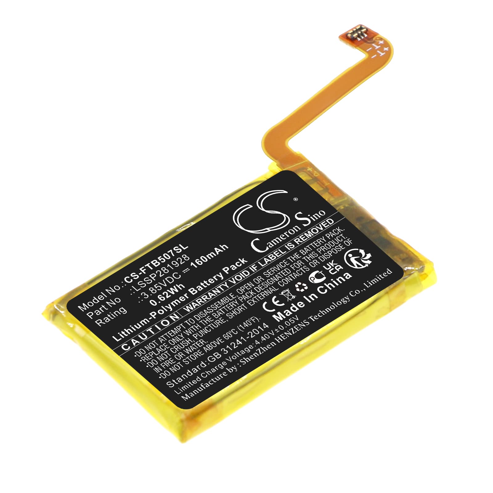 Replacement Battery for FitBit Versa 2