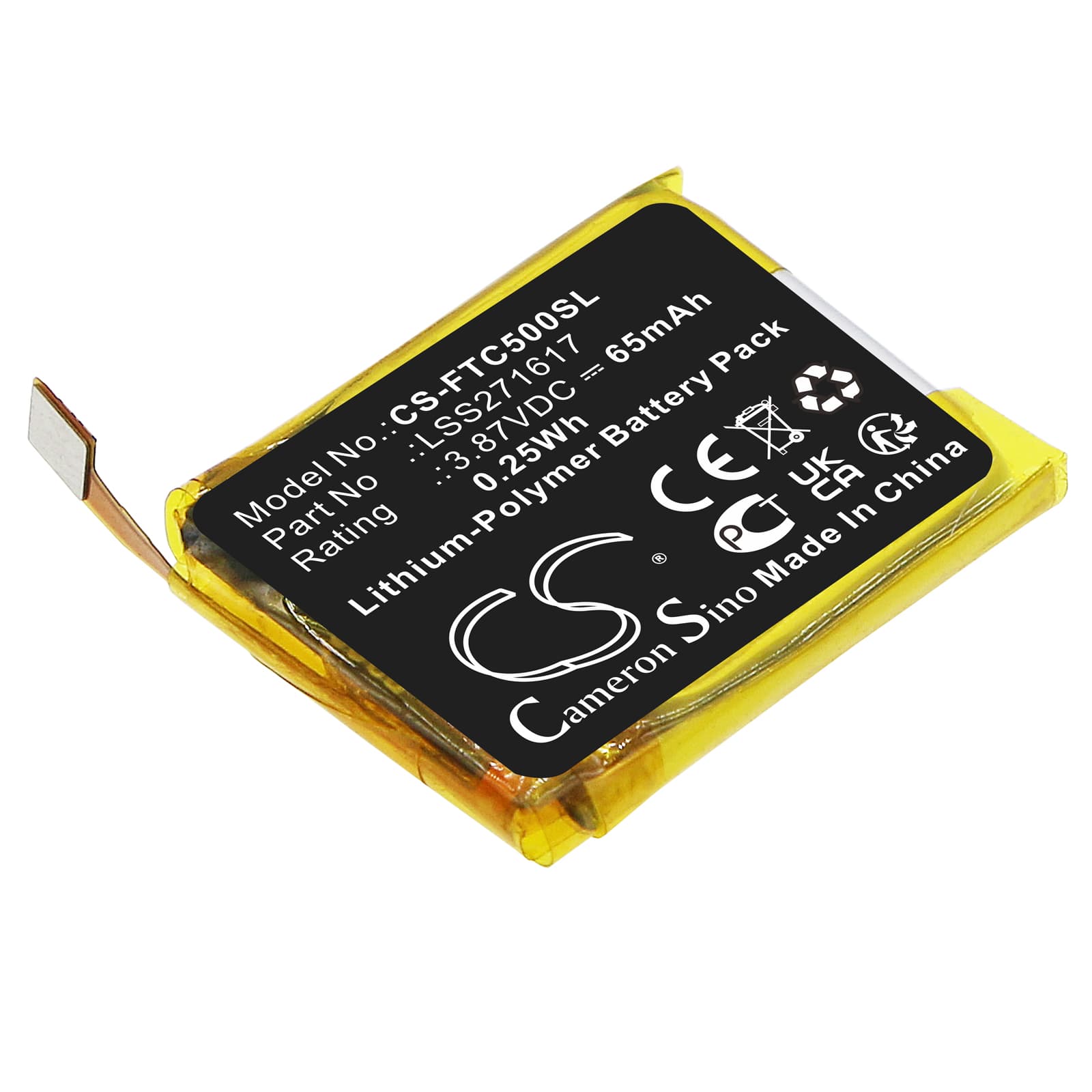Replacement Battery for FitBit Charge 5
