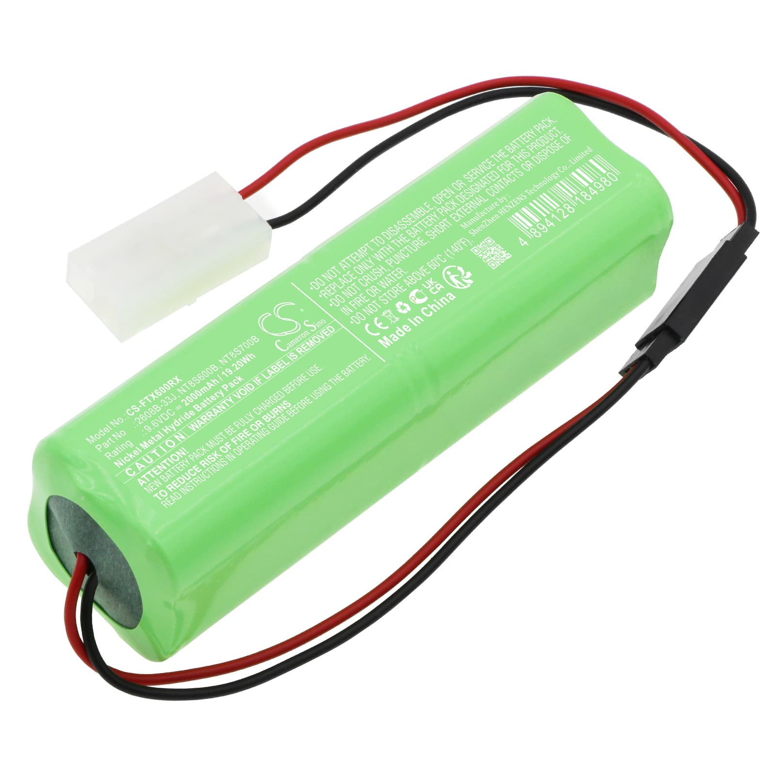 Replacement Battery for Futaba T6DA - CS-FTX600RX-1.jpg