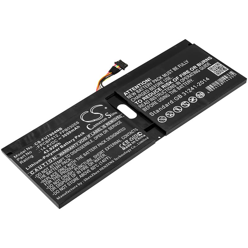 Replacement Battery for Fujitsu Lifebook U904 - CS-FUT904NB-1.jpg