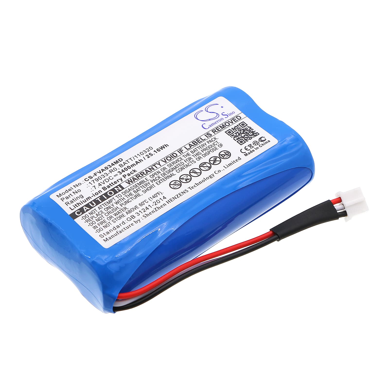 Replacement Battery for Fresenius Infusionspump Volumat Agilia - CS-FVA034MD-1.jpg