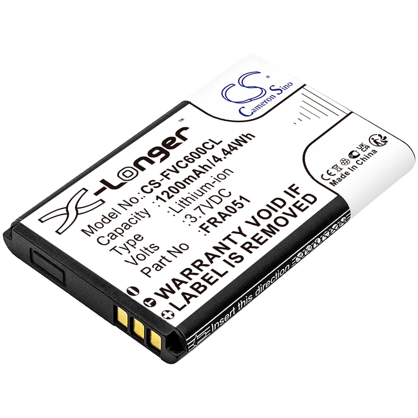 Replacement Battery for FRITZ!Fon C6 - CS-FVC600CL-1.jpg