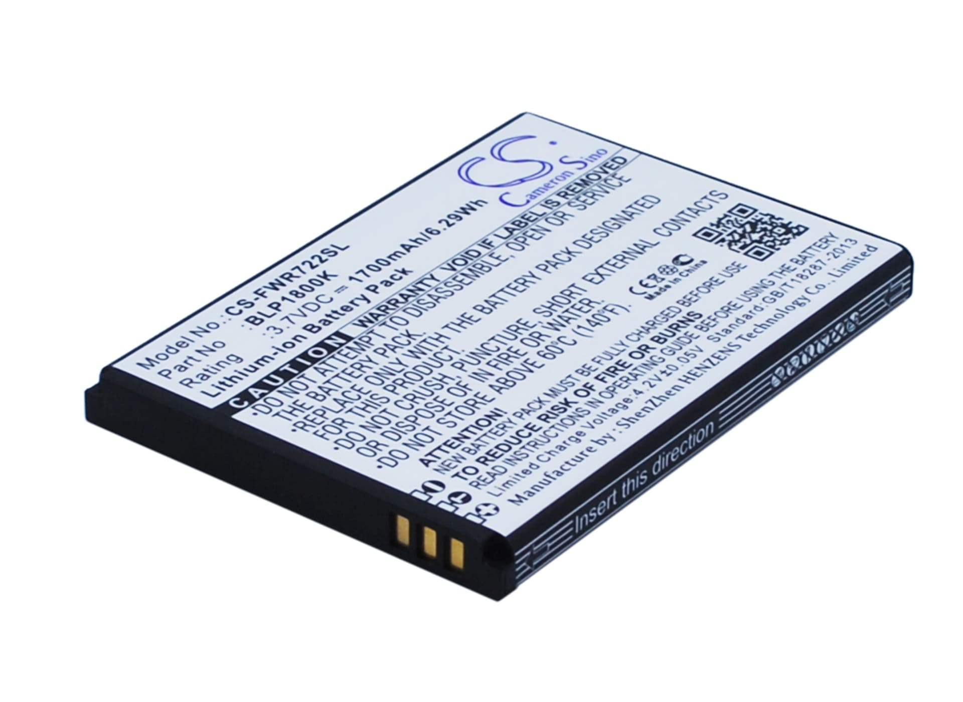 Replacement Battery for Franklin Wireless R722