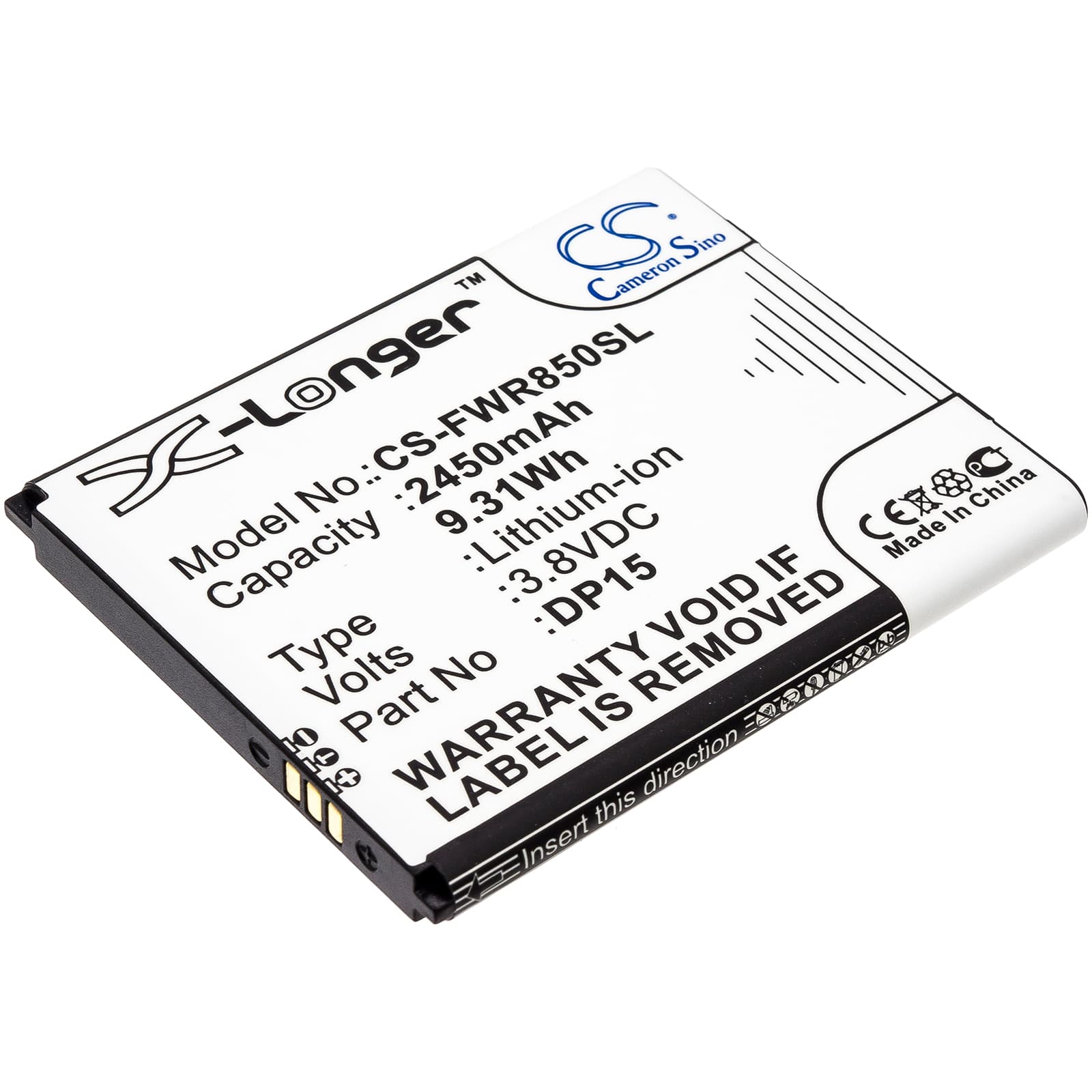 Replacement Battery for Franklin Wireless R850