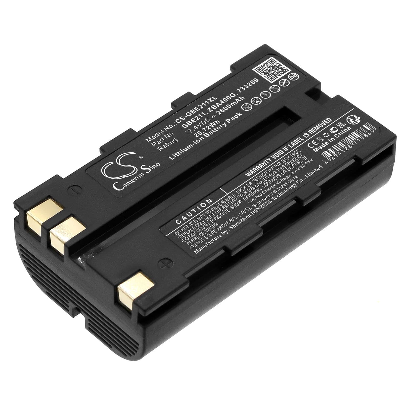 Replacement Battery for Carlson Zoom mechanical total stations - CS-GBE211XL-1.jpg