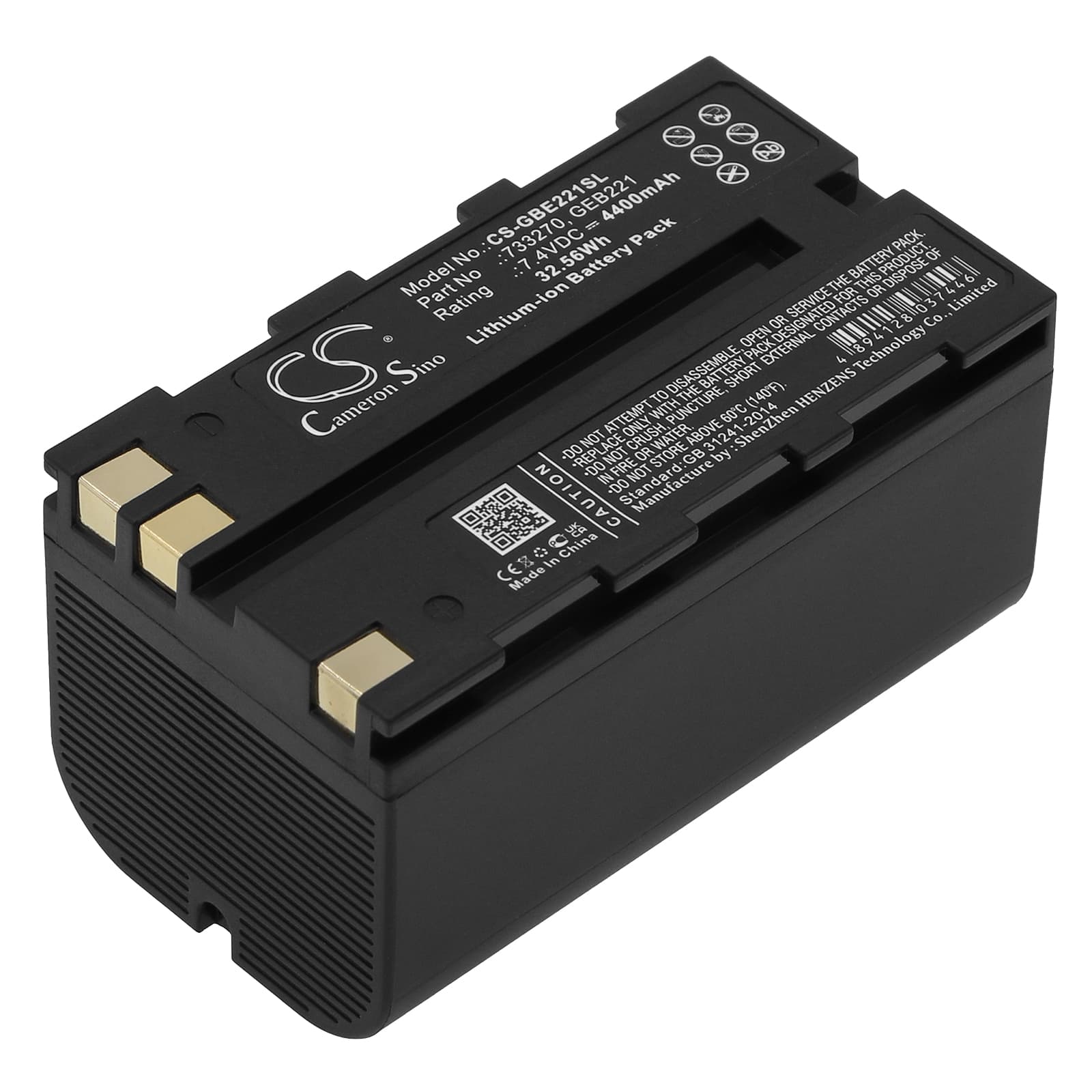 Replacement Battery for GeoMax ZT80+