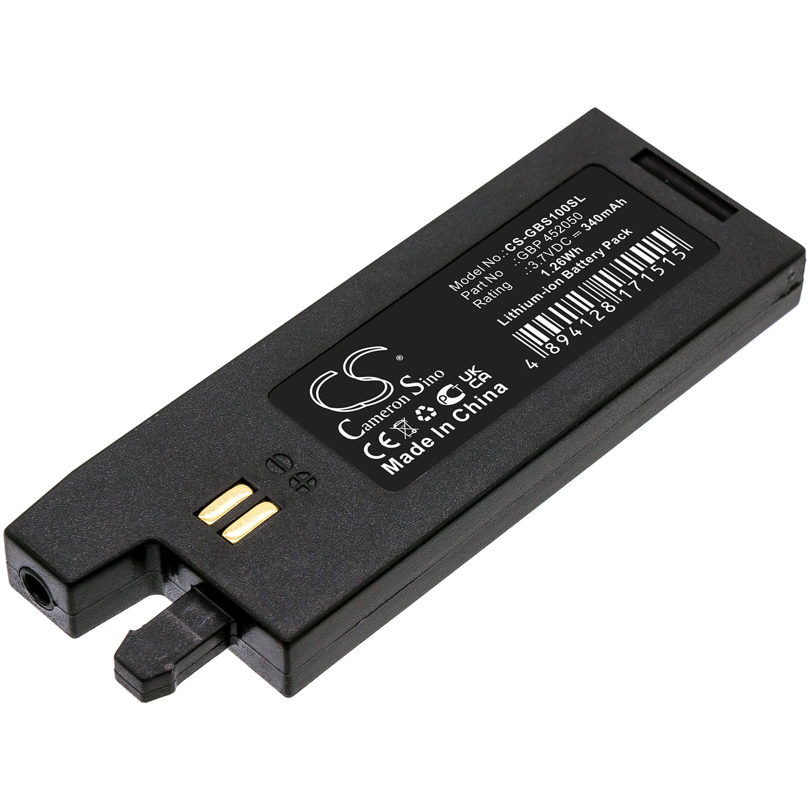 Replacement Battery for Gibson G-FORCE Auto-Tuner - CS-GBS100SL-1.jpg