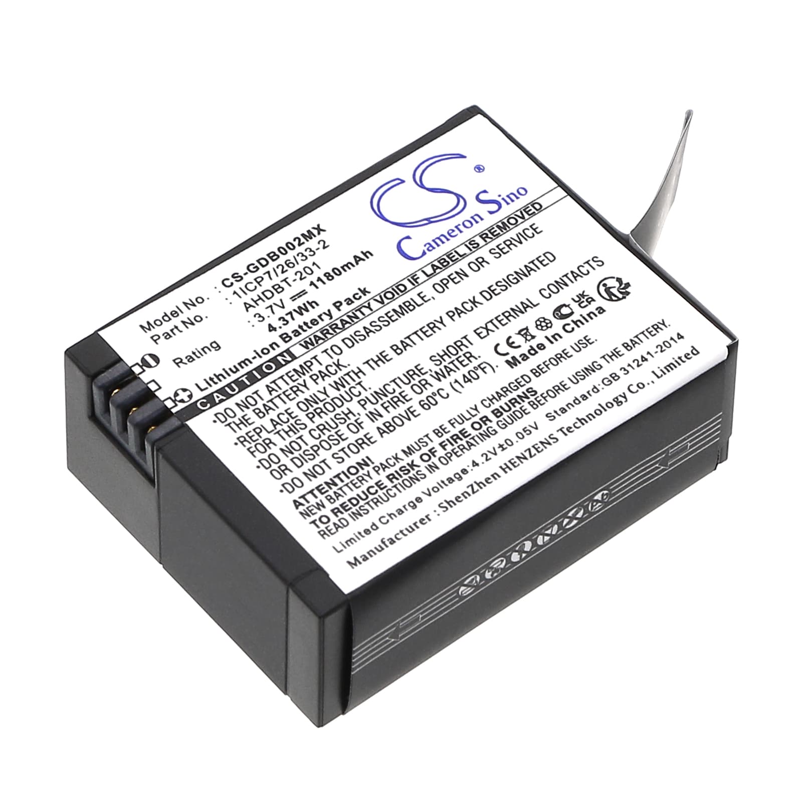 Replacement Battery for Giroptic edges closer to 360