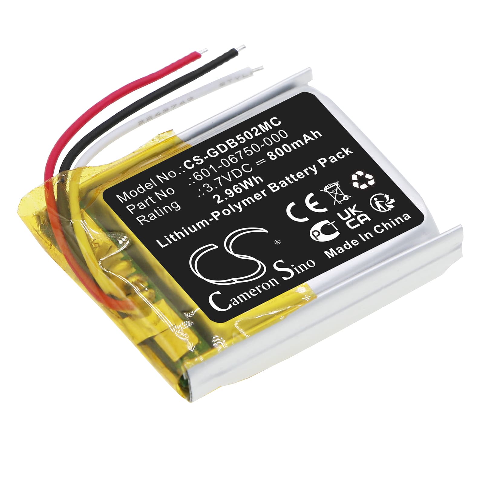 Replacement Battery for GoPro CHDHS-101 - CS-GDB502MC-1.jpg