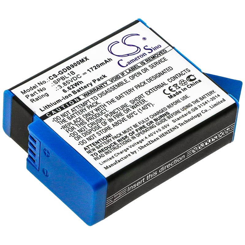 Replacement Battery for GoPro AHDBT-901 - CS-GDB900MX-1.jpg