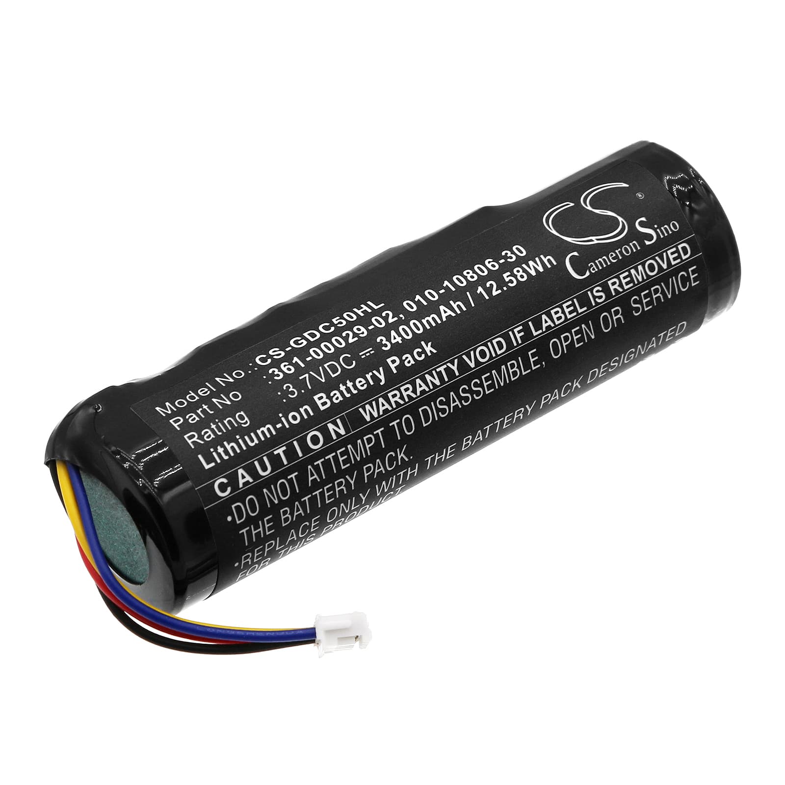 Replacement Battery for Garmin DC50 - CS-GDC50HL-1.jpg